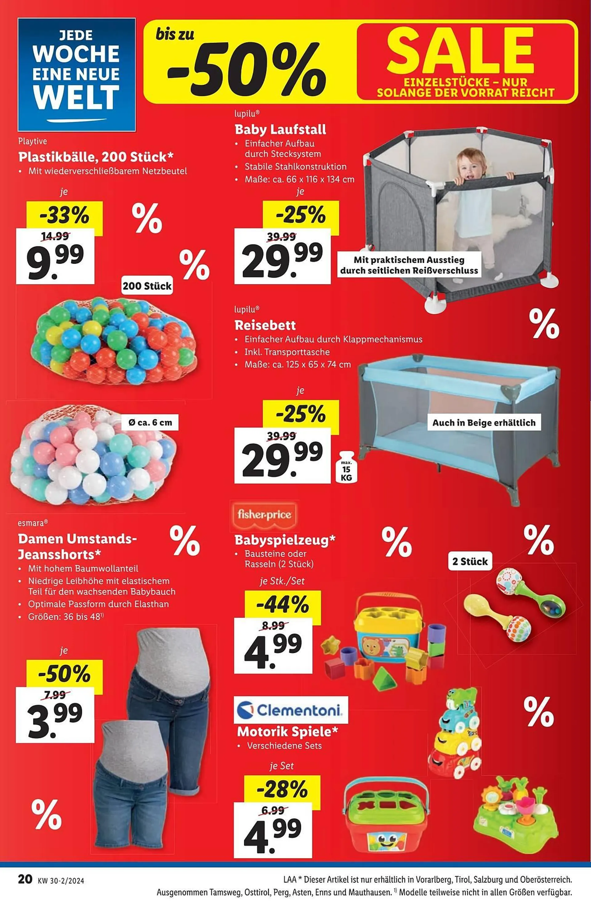 Lidl Flugblatt von 24. Juli bis 31. Juli 2024 - Flugblätt seite  20