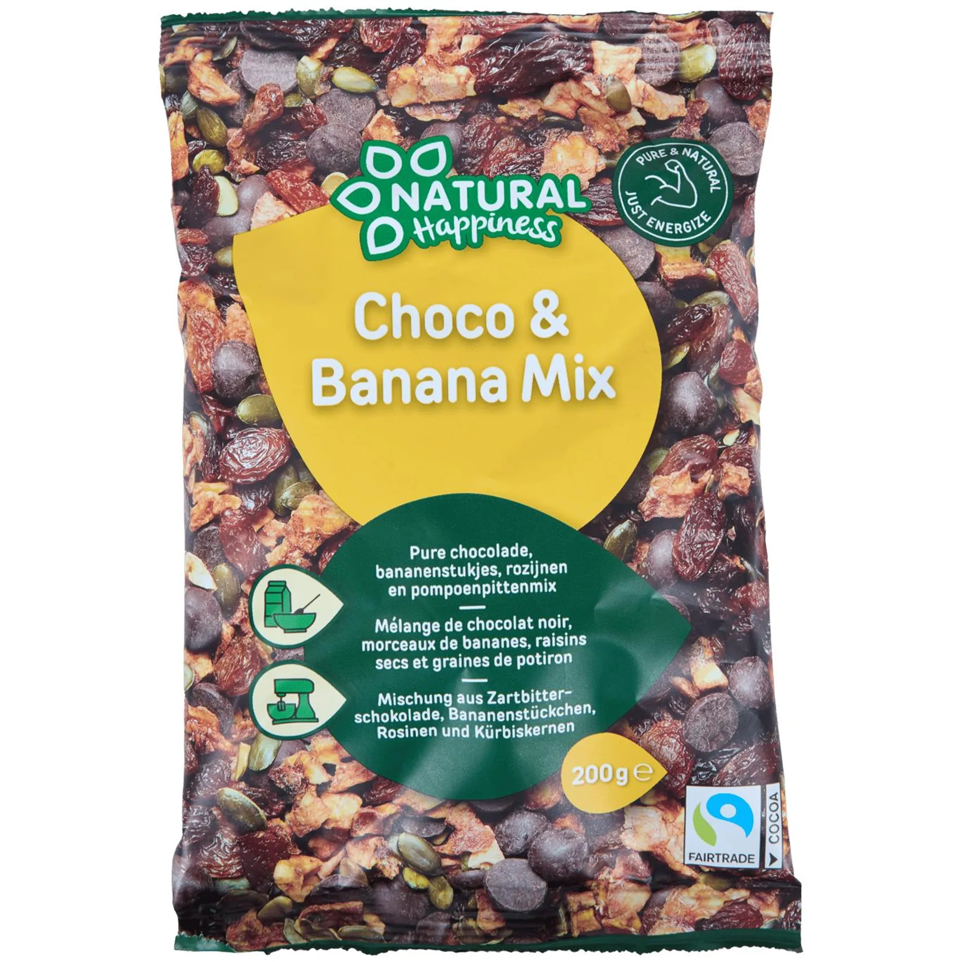 Natural Happiness Choco & Banana Mix