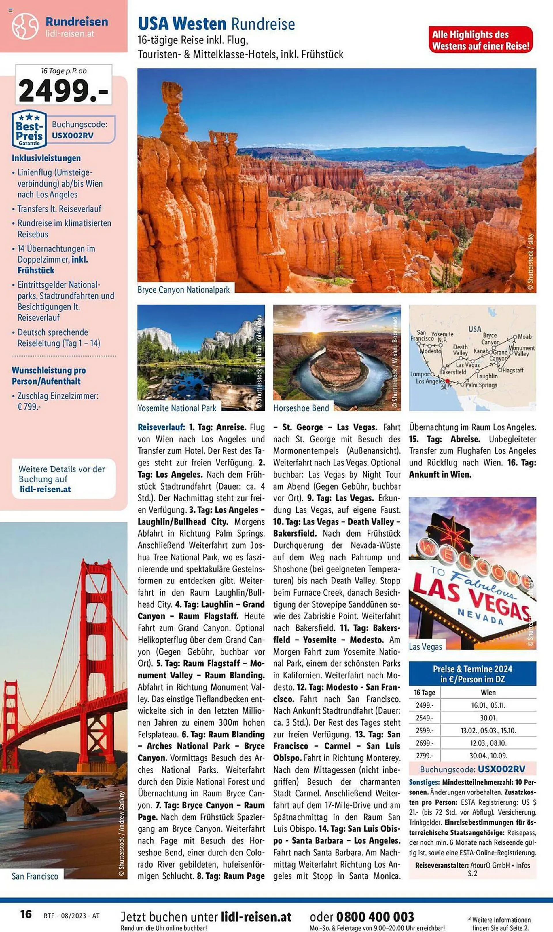 Lidl Flugblatt von 12. August bis 15. September 2023 - Flugblätt seite  16