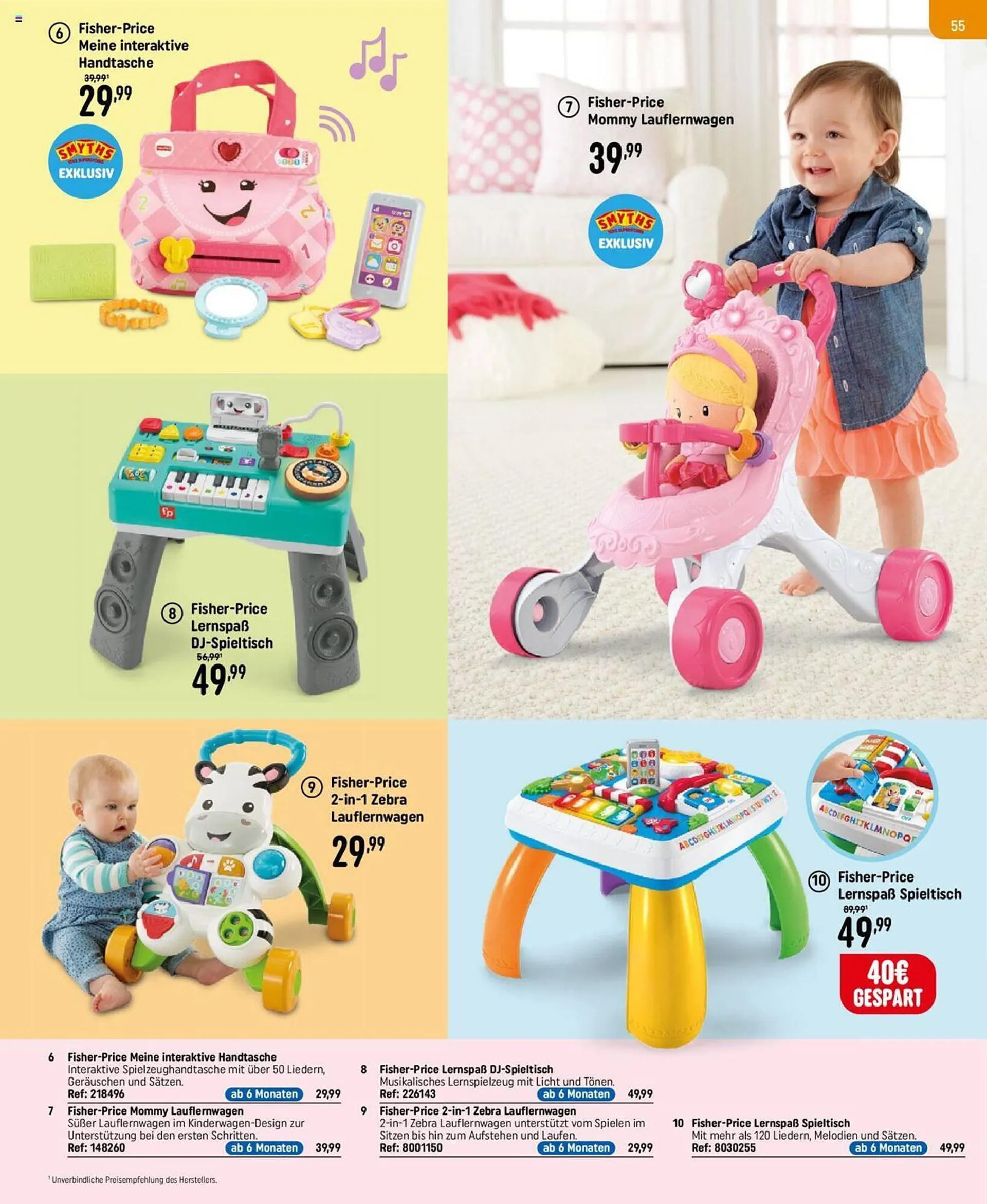 Smyths Toys Flugblatt von 29. September bis 14. Dezember 2023 - Flugblätt seite  55