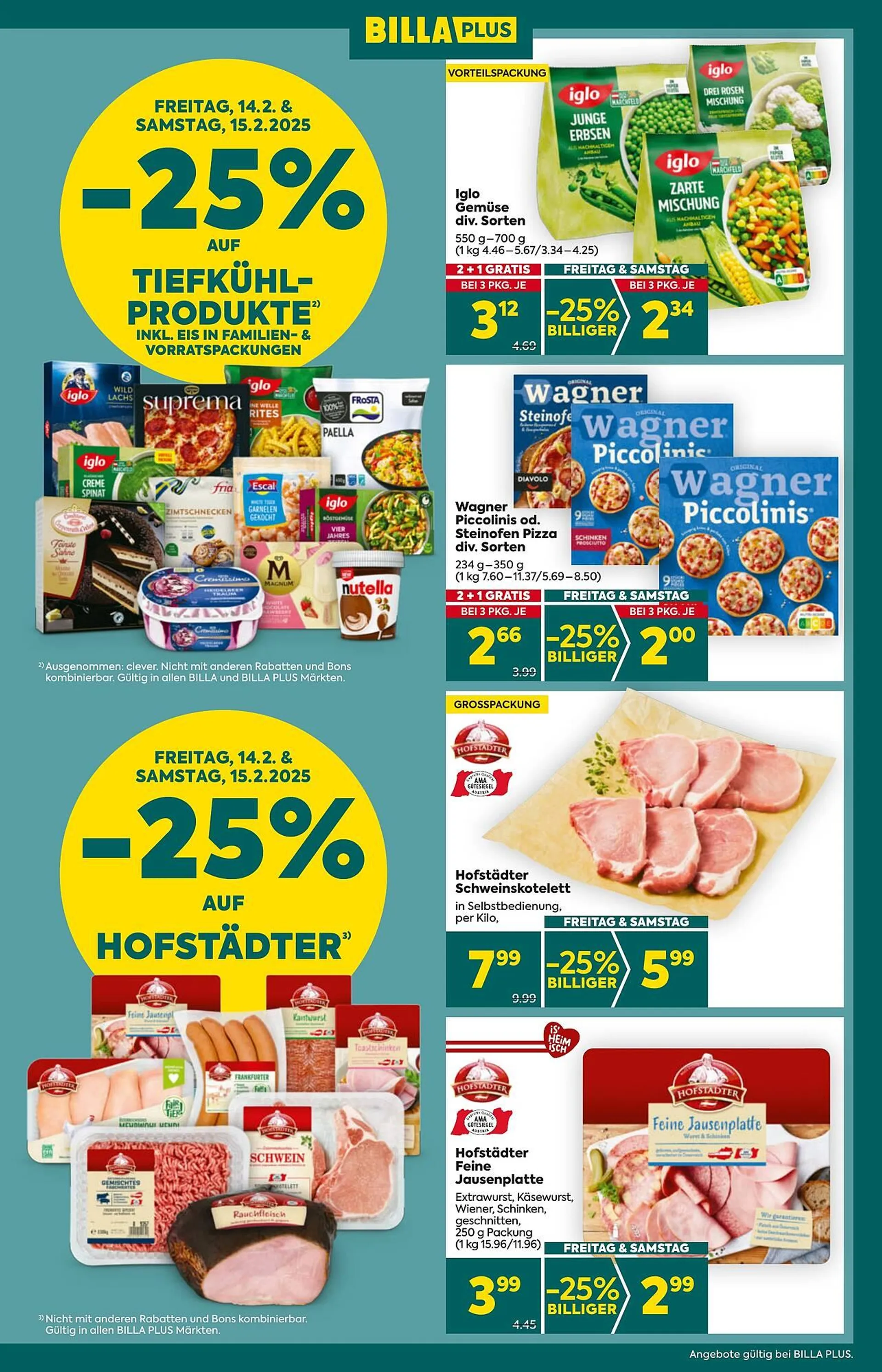 Billa Flugblatt von 13. Februar bis 19. Februar 2025 - Flugblätt seite  3