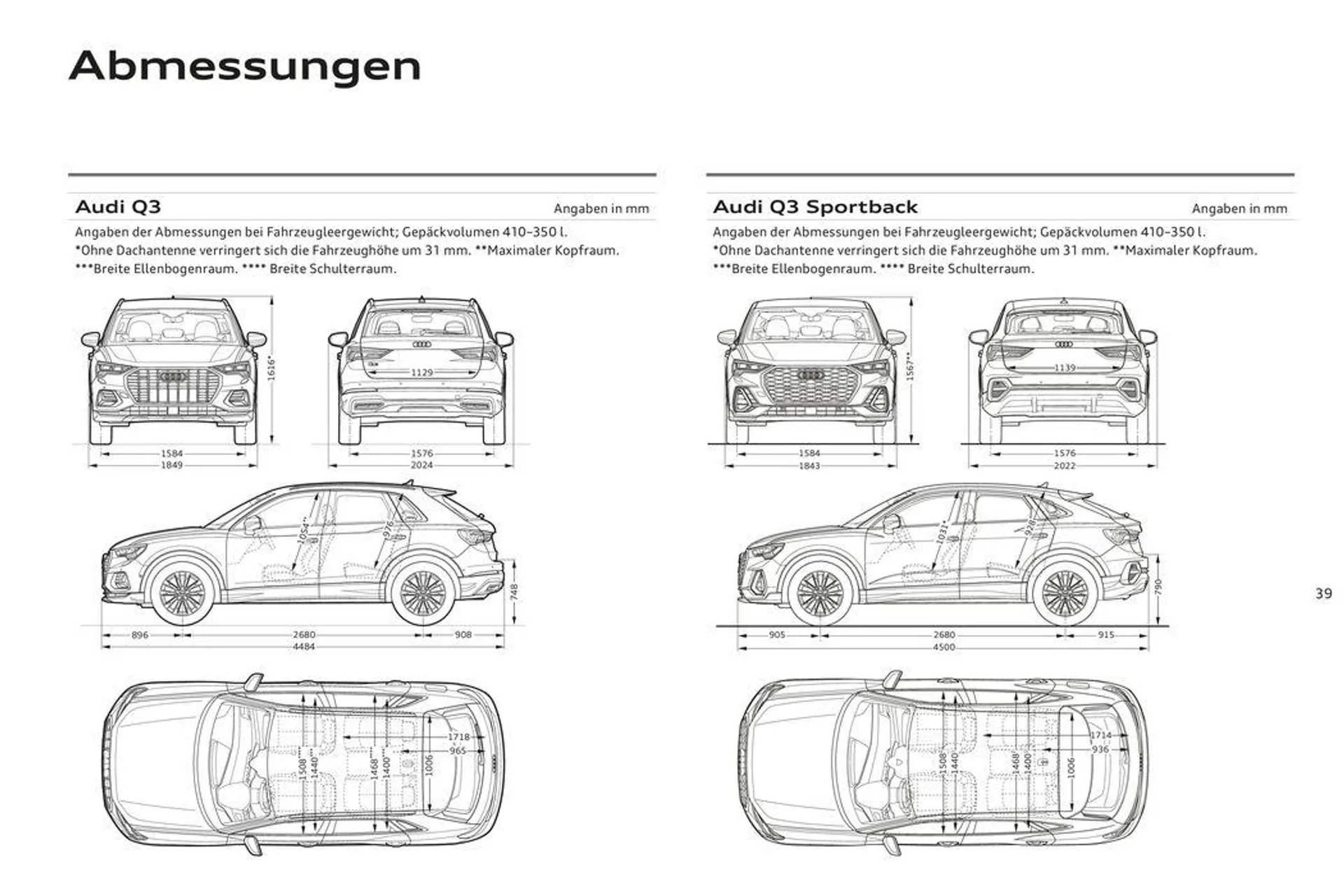 Audi Q3 von 2. November bis 2. November 2024 - Flugblätt seite  41