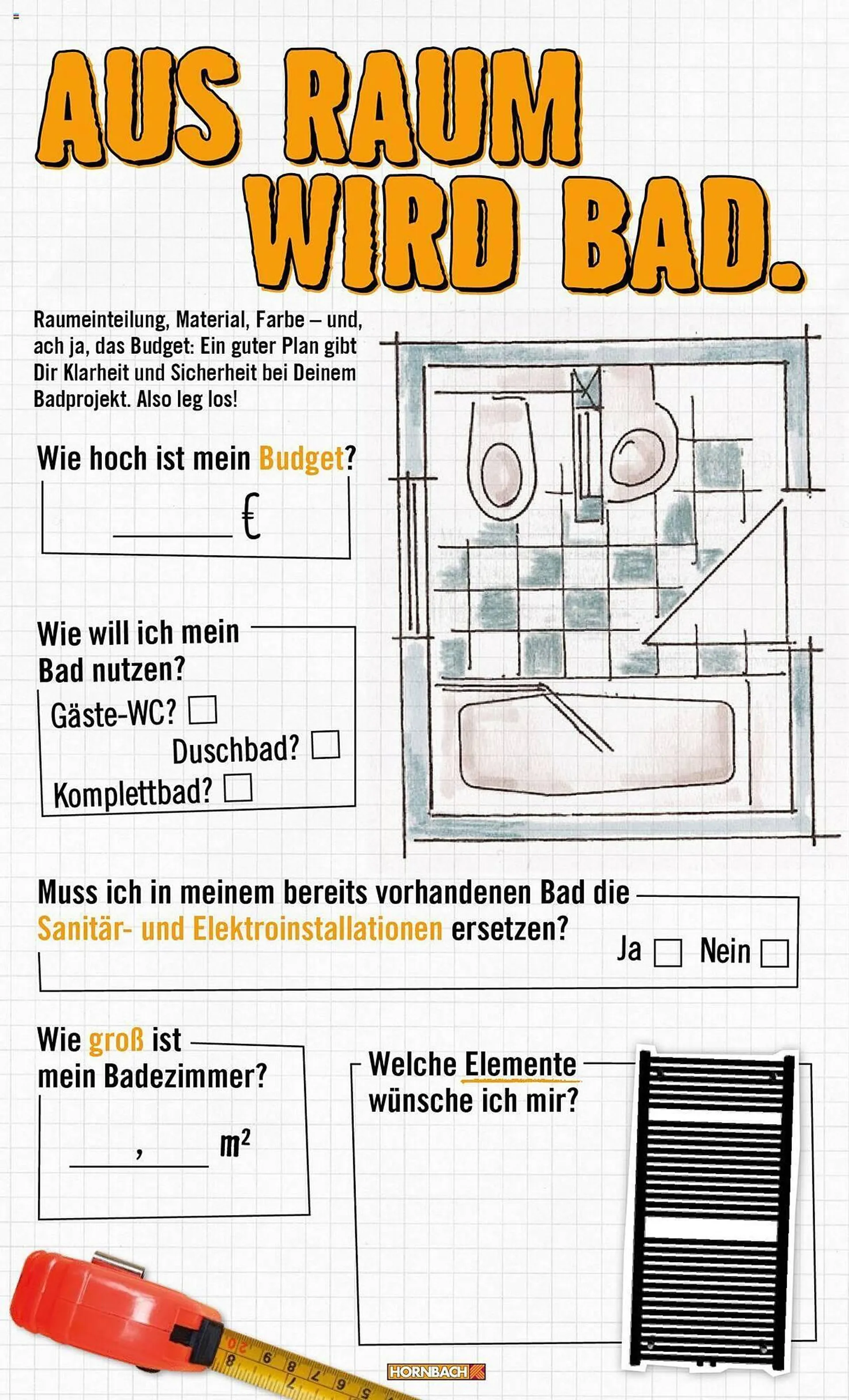 Hornbach Flugblatt von 1. Oktober bis 24. Jänner 2025 - Flugblätt seite  2