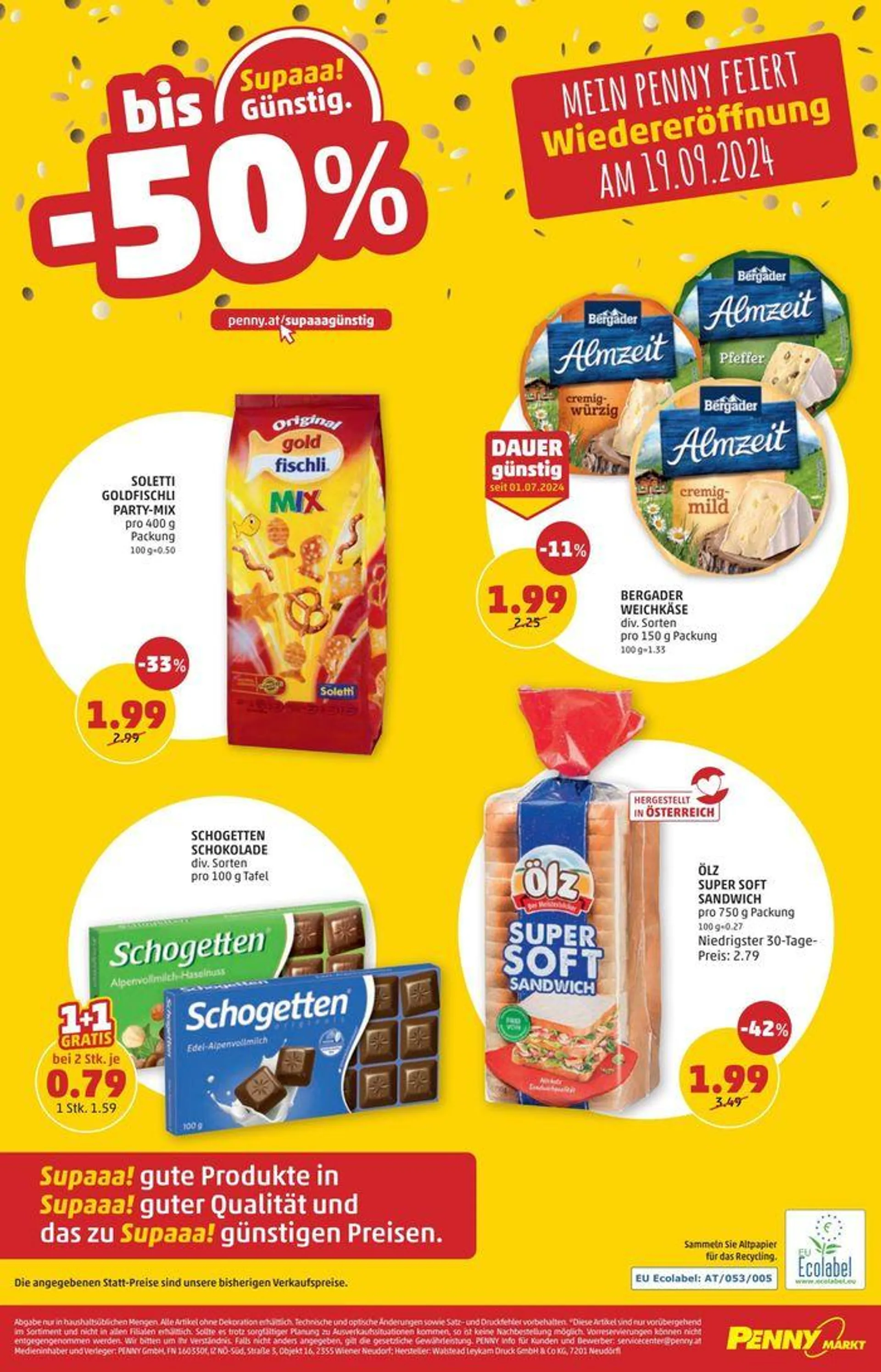 Tolles Angebot für Schnäppchenjäger von 13. September bis 27. September 2024 - Flugblätt seite  3