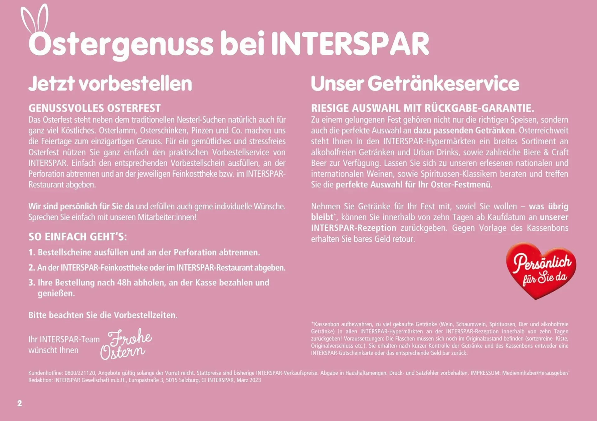 Interspar Flugblatt - 2