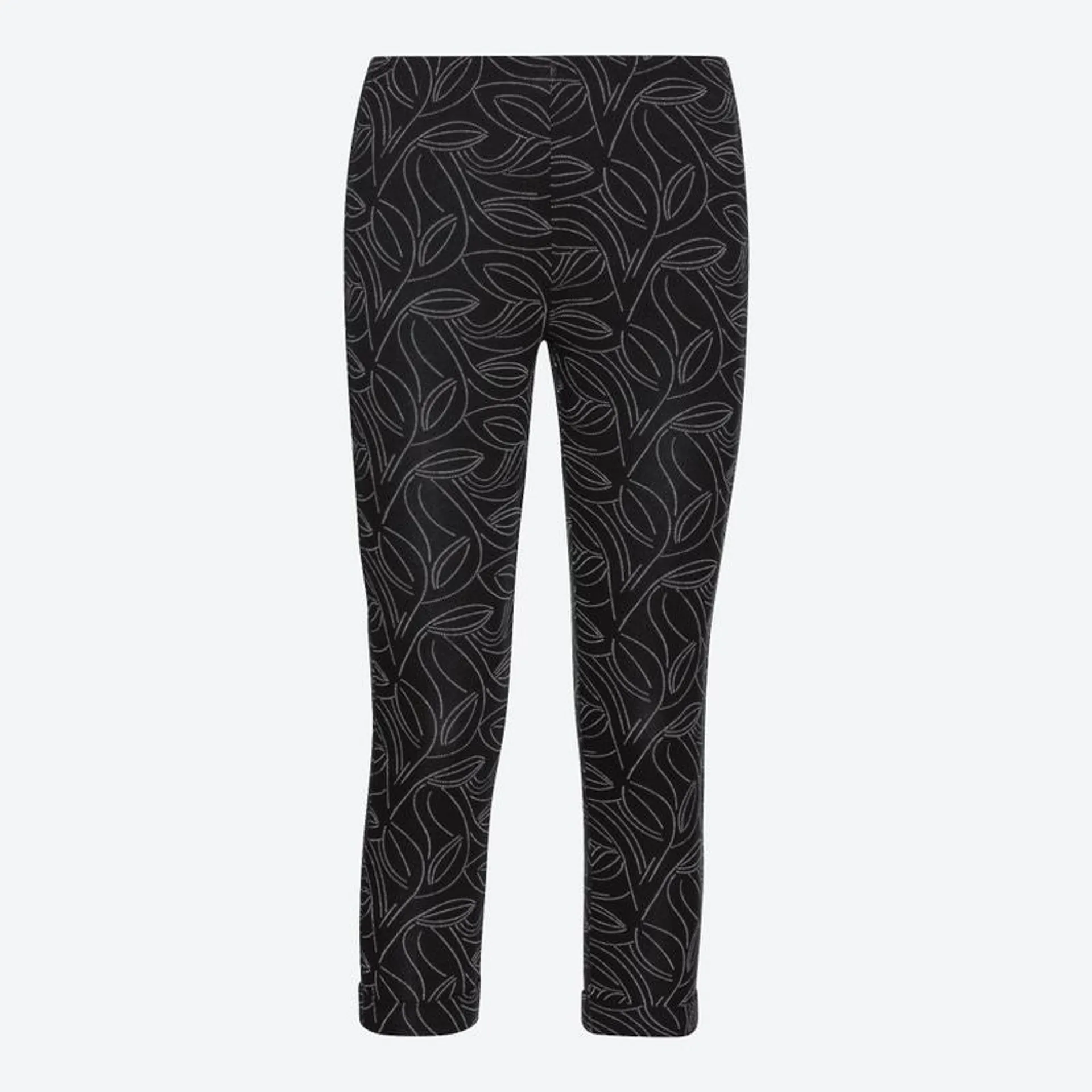 Damen-Caprihose mit Trend-Muster