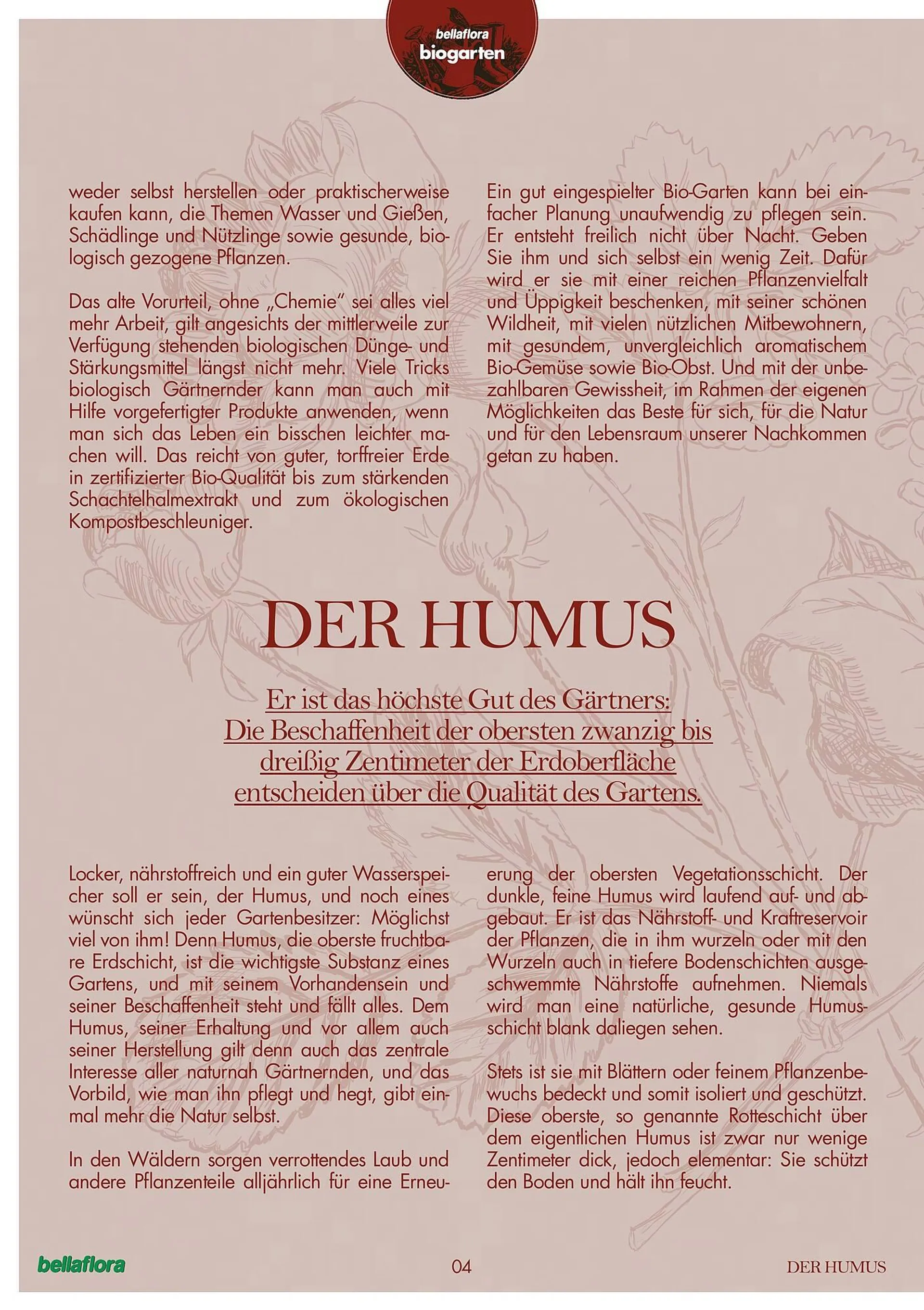 Bellaflora Flugblatt von 3. Jänner bis 31. Mai 2025 - Flugblätt seite  4