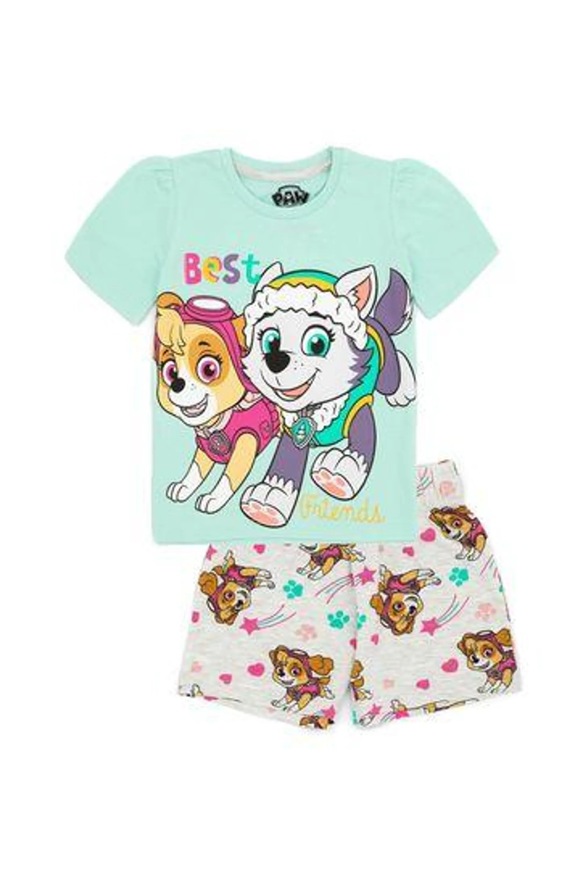 Vanilla Underground Kurzer Paw Patrol Pyjama für Mädchen