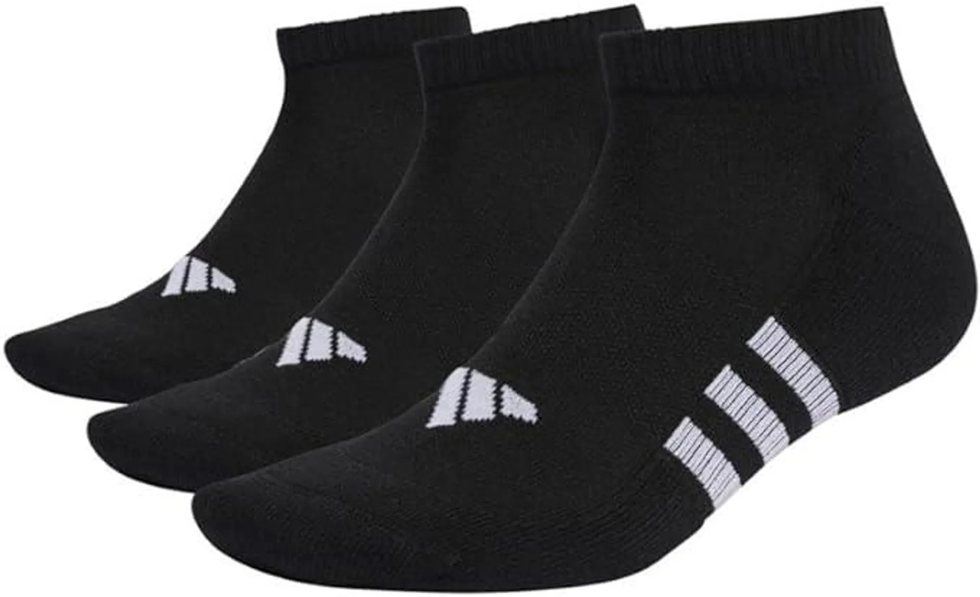 adidas Unisex Performance Cushioned Low 3 Pairs Socks