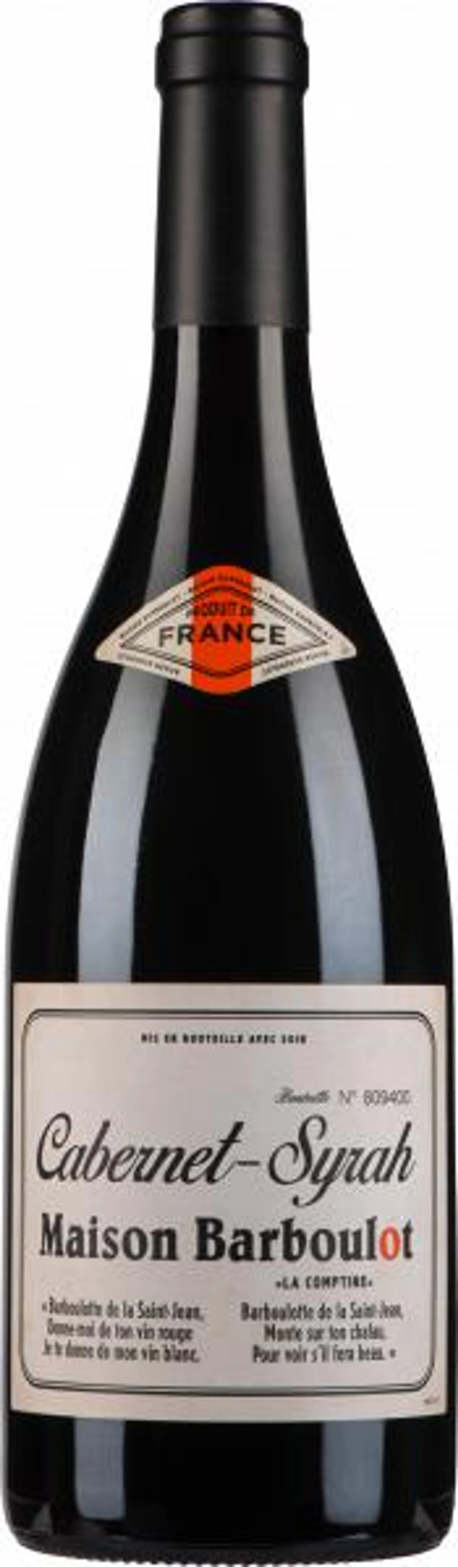 Cabernet Syrah Pays d’Oc 2021
