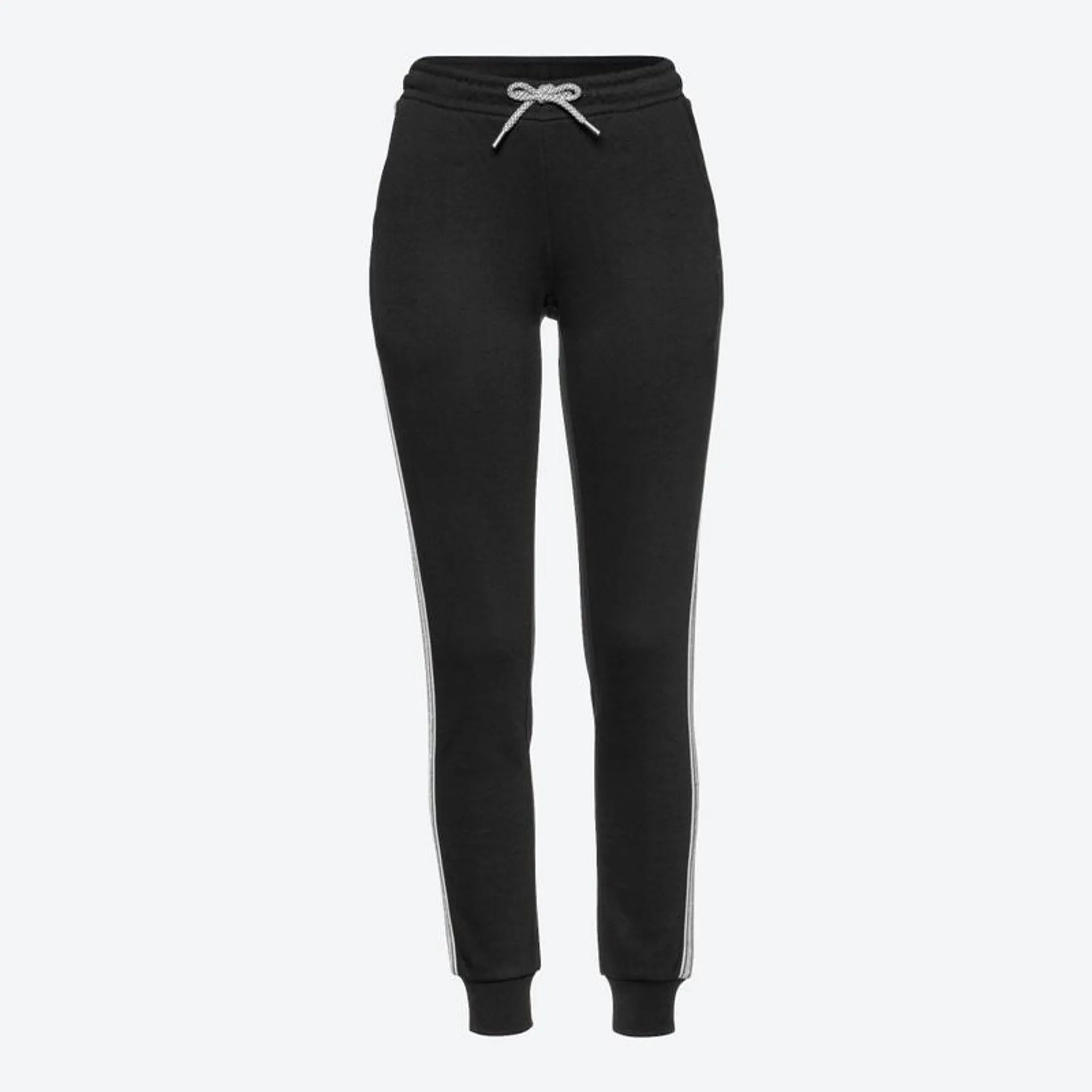 Damen-Jogginghose mit Lurex-Streifen