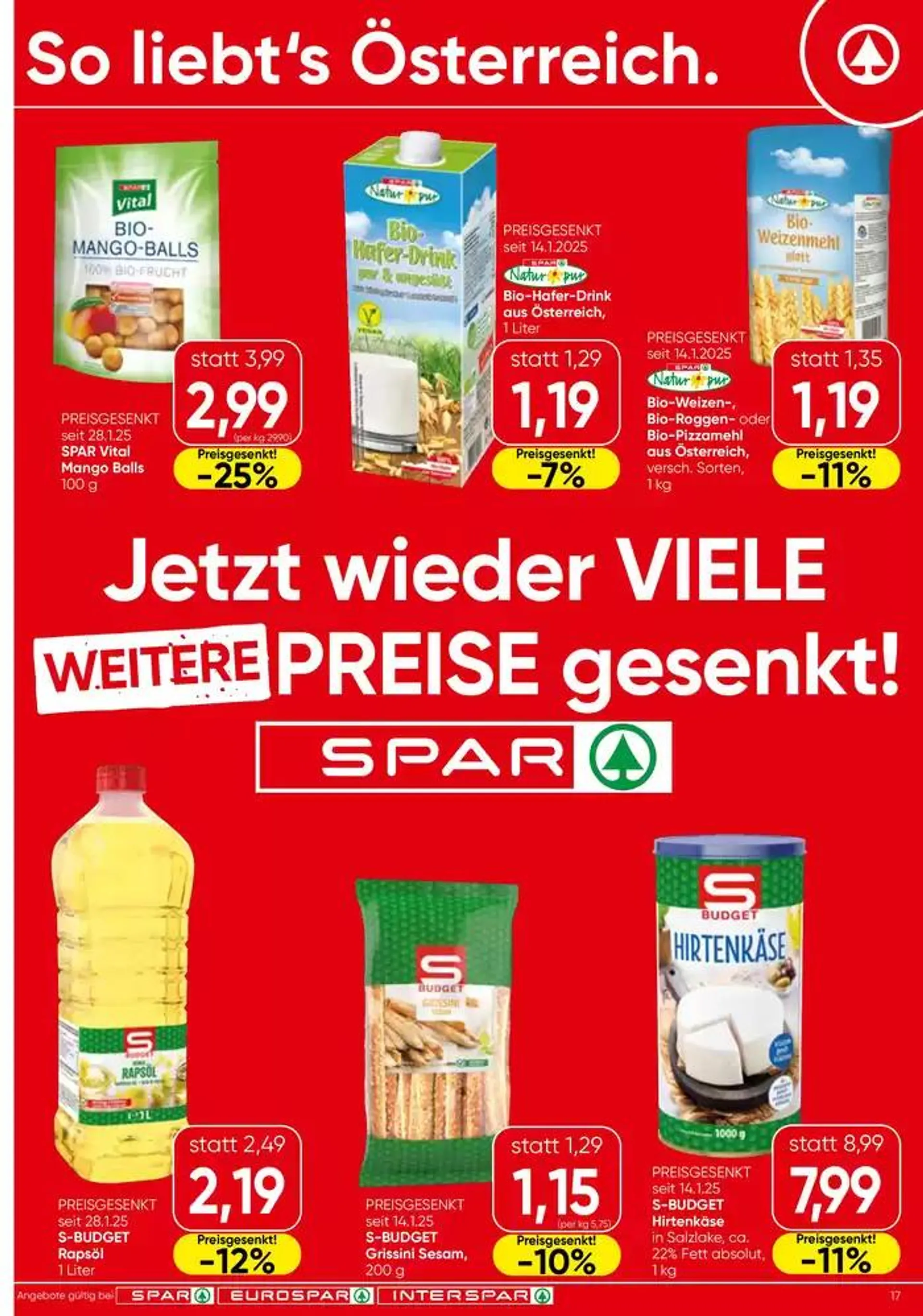 Tolle Rabatte auf ausgewählte Produkte von 12. Februar bis 26. Februar 2025 - Flugblätt seite  17