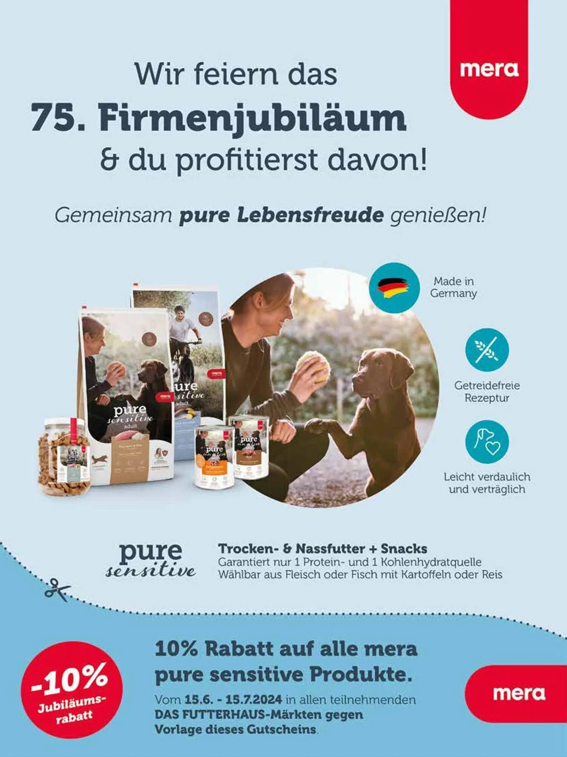 Das Futterhaus Flugblatt von 31. Mai bis 9. Juli 2024 - Flugblätt seite  39