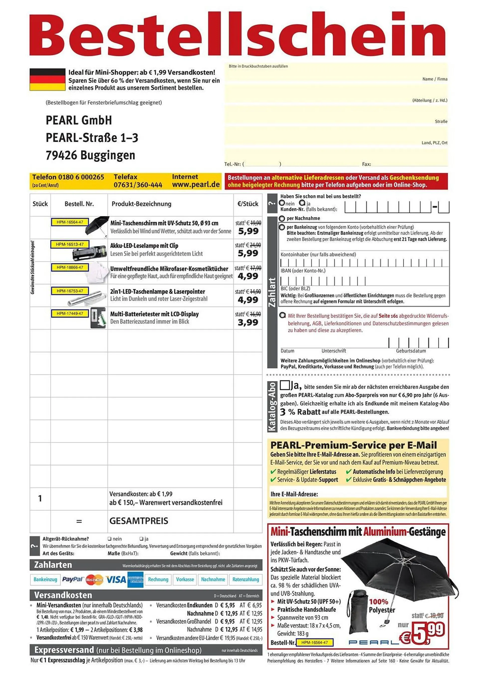 Pearl Flugblatt von 31. August bis 2. November 2024 - Flugblätt seite  162