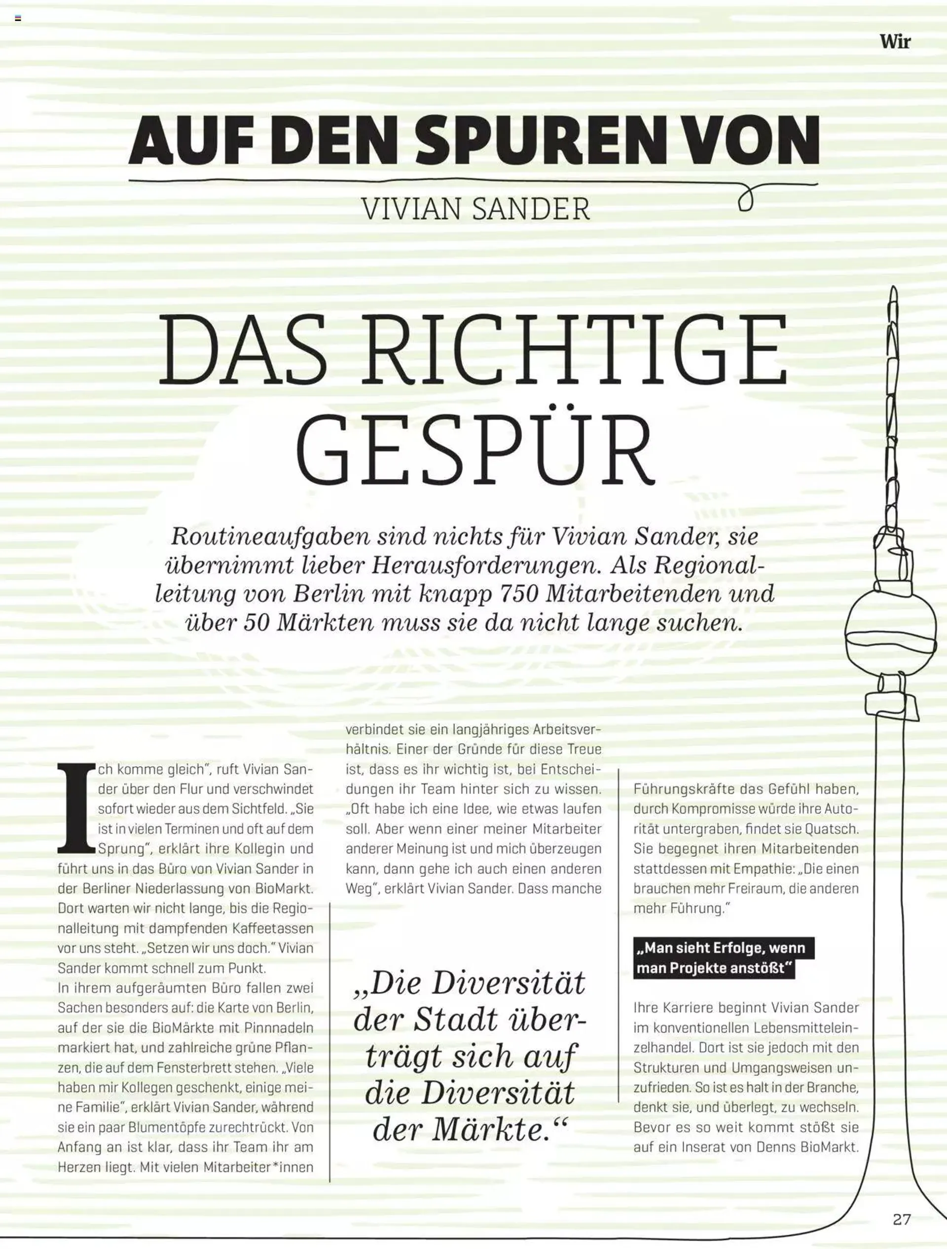 Denns BioMarkt KREO Magazin von 15. April bis 31. Dezember 2024 - Flugblätt seite  27