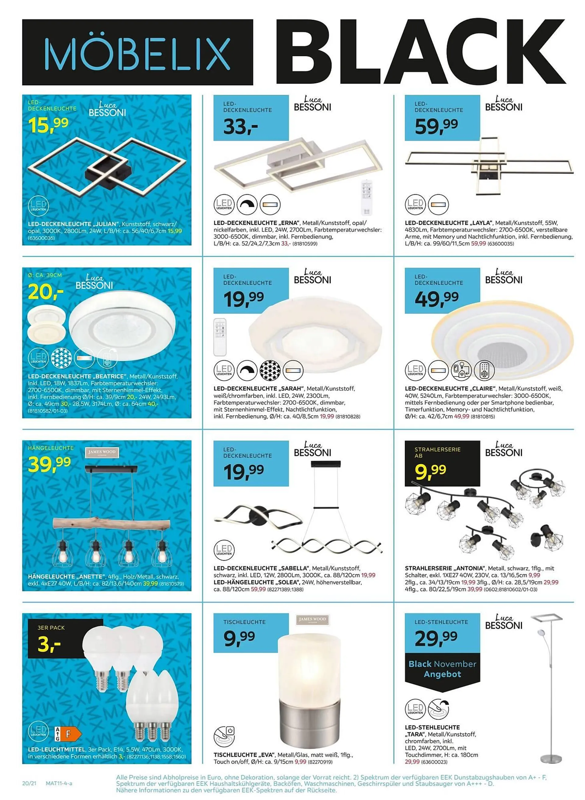 Möbelix Flugblatt von 28. Oktober bis 6. November 2024 - Flugblätt seite  20
