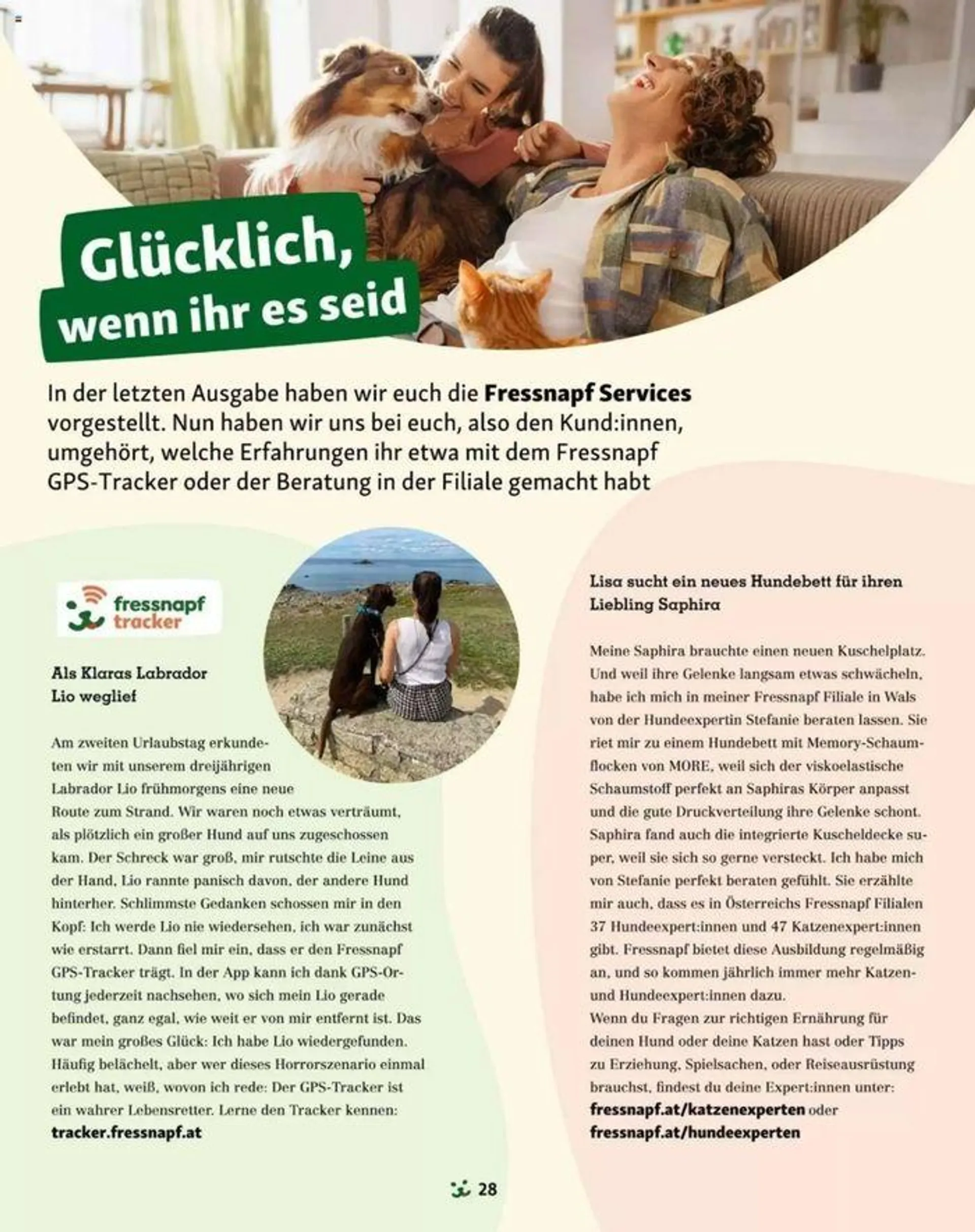 Fressnapf Magazin von 1. Juli bis 31. Juli 2024 - Flugblätt seite  28