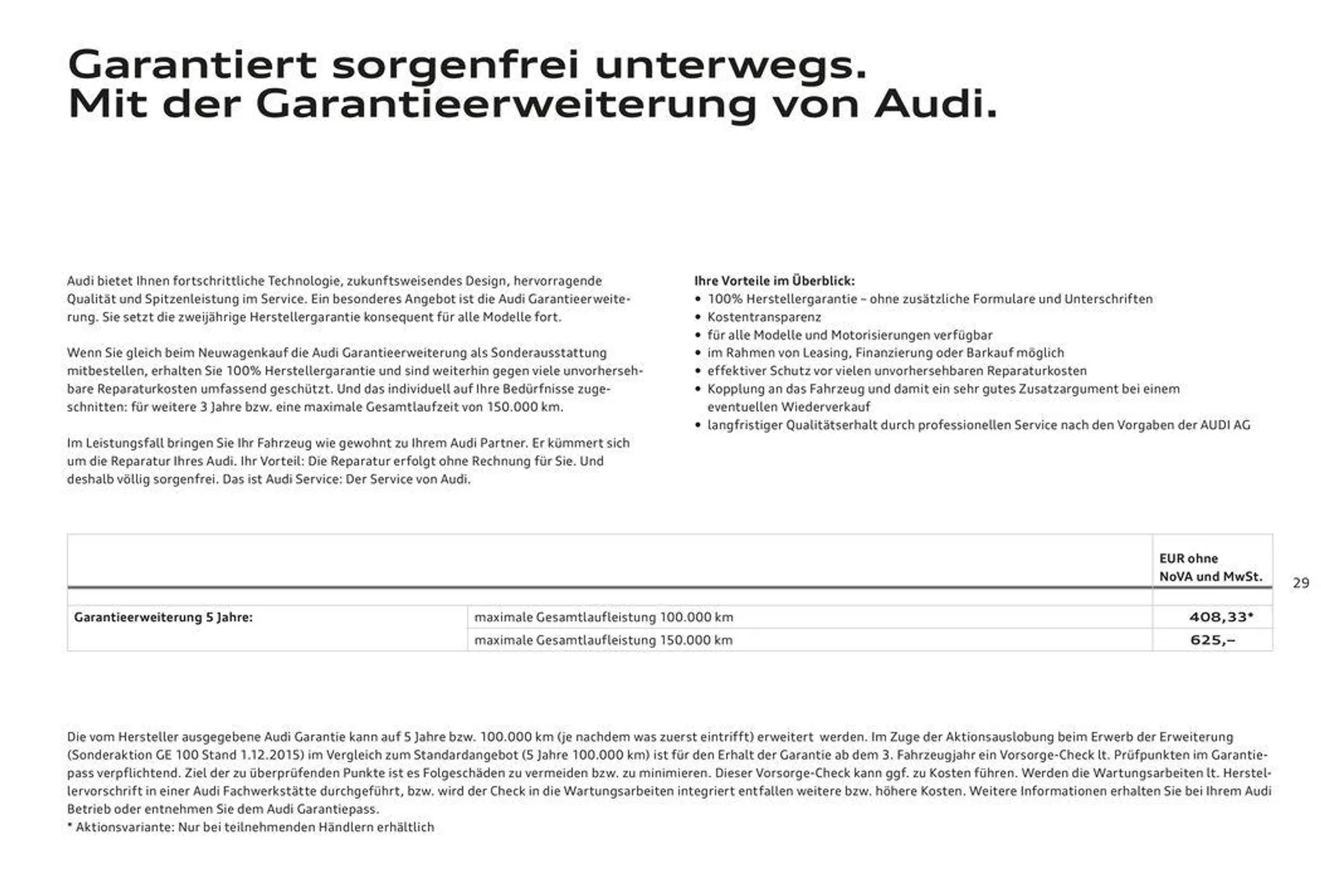 Audi Q2 von 2. November bis 2. November 2024 - Flugblätt seite  31