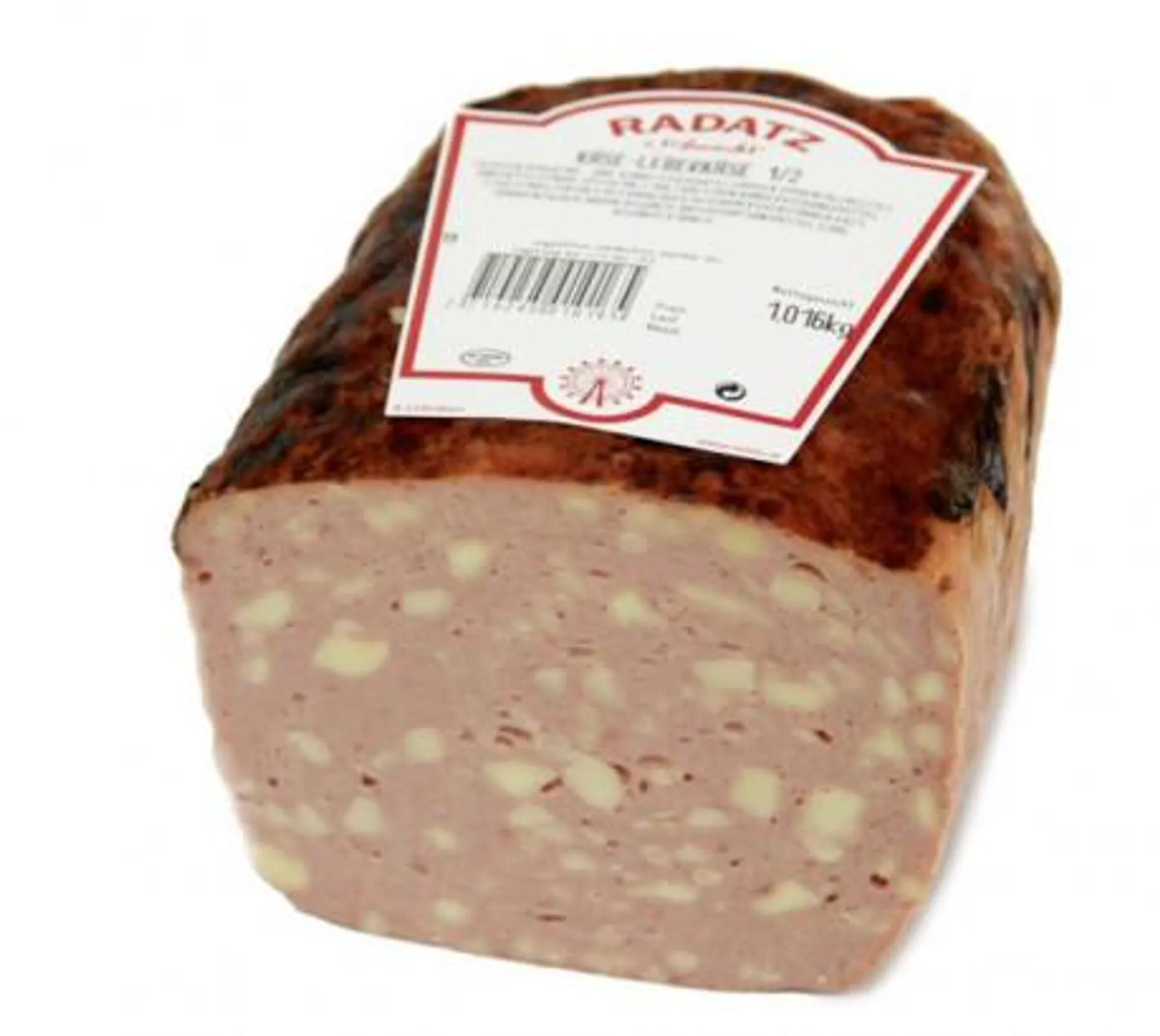 Käseleberkäse halber Block