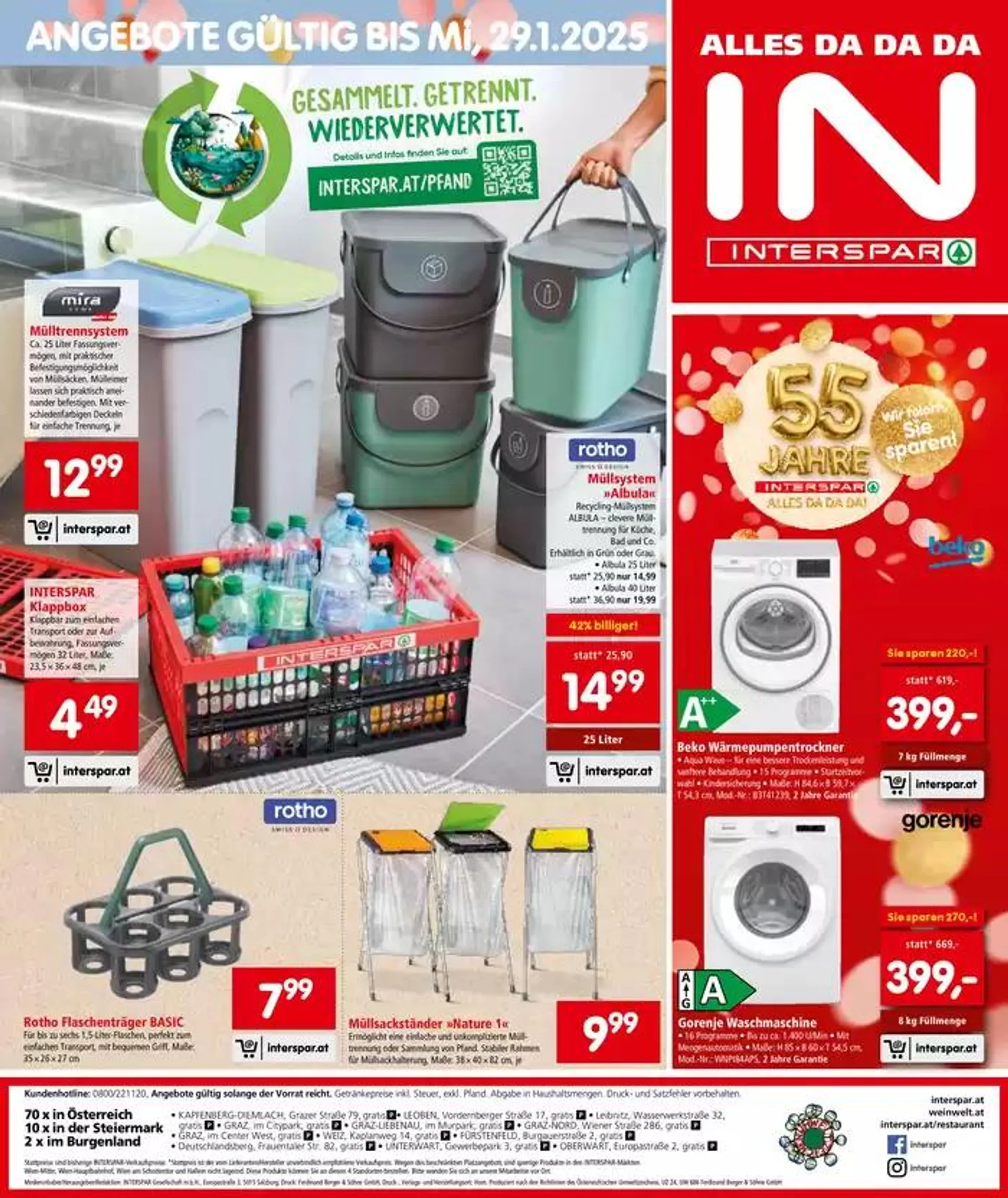 Tolle Rabatte auf ausgewählte Produkte von 8. Jänner bis 15. Jänner 2025 - Flugblätt seite  16