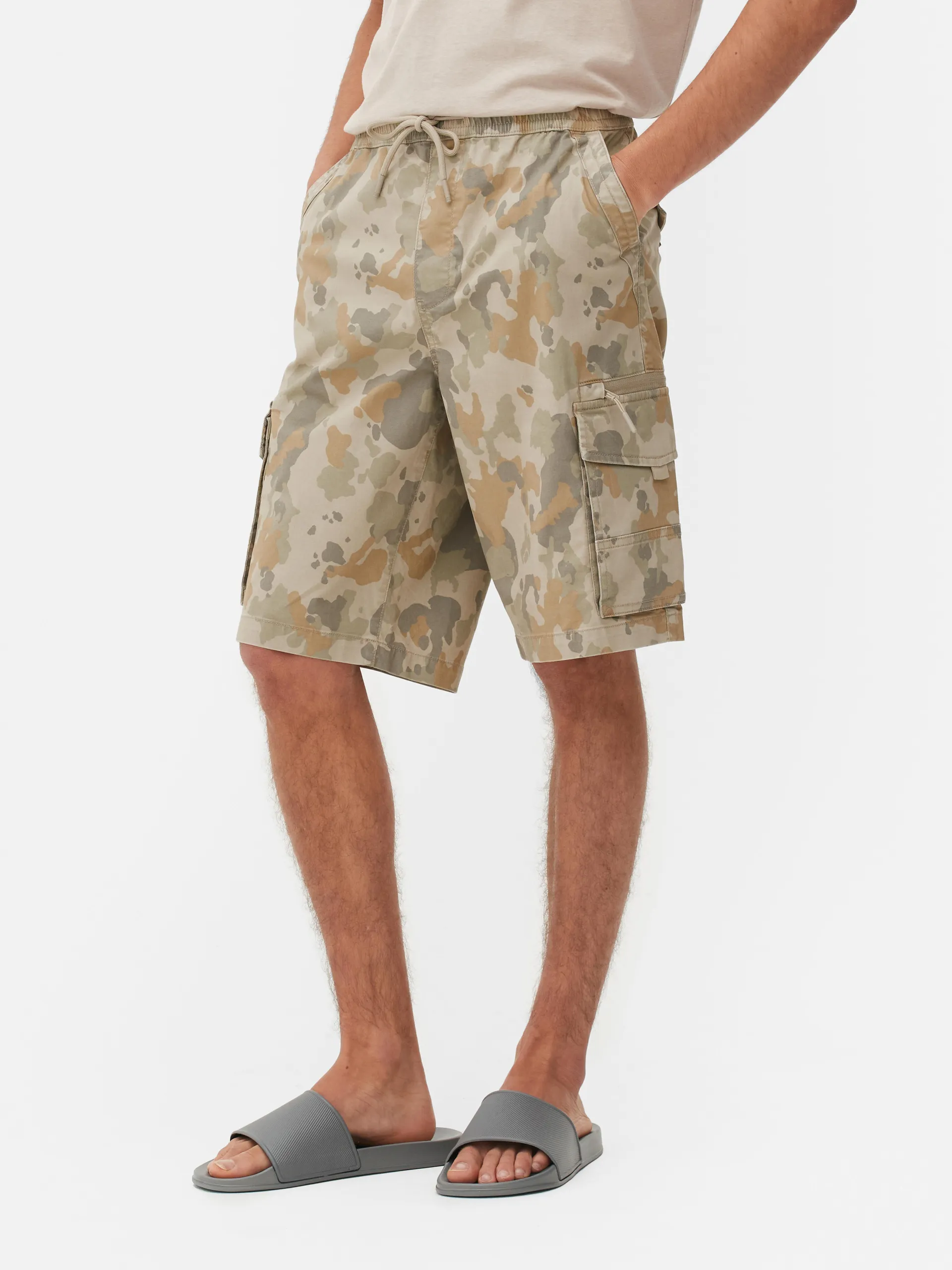 Cargoshorts mit Kordelzug