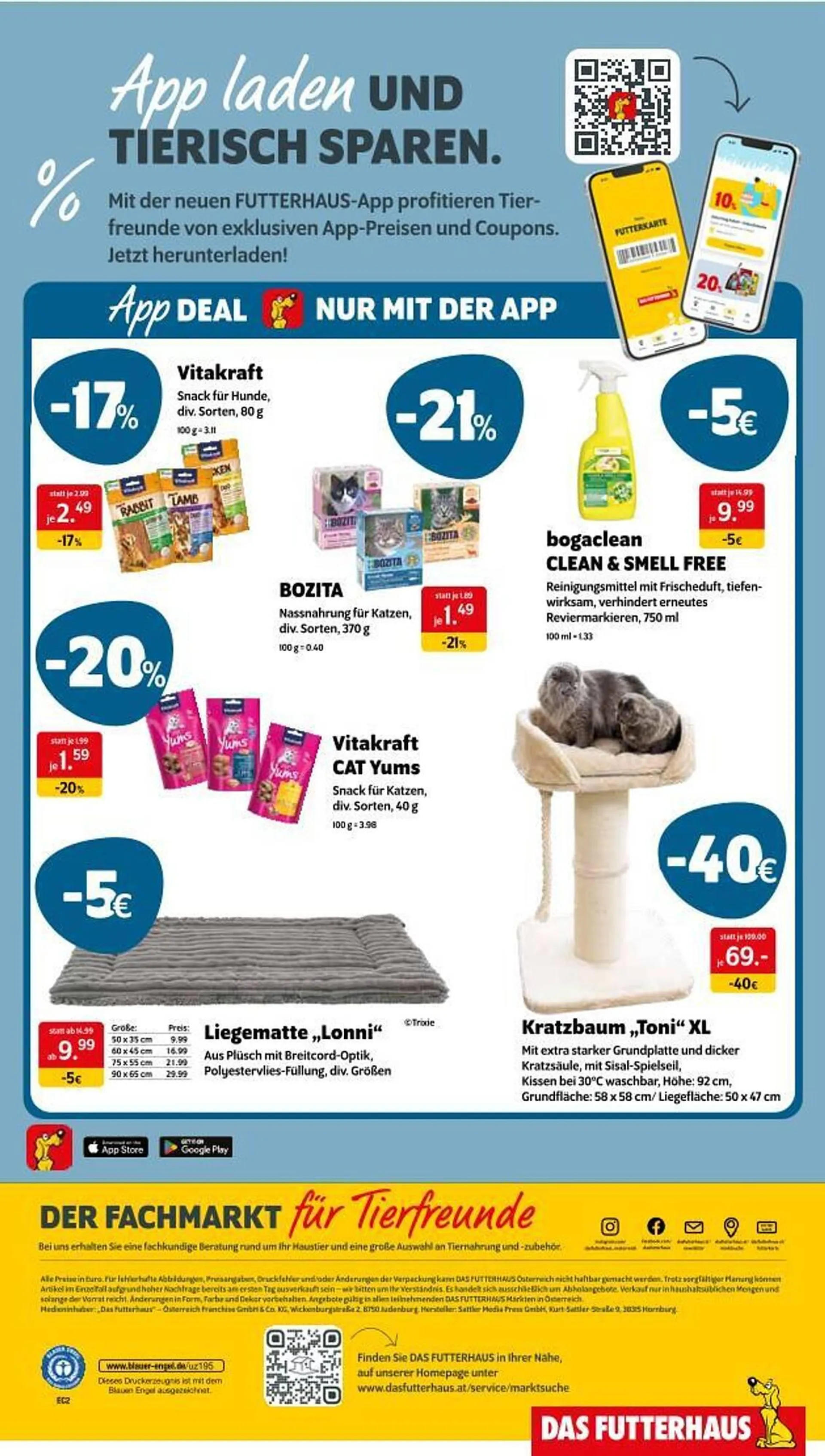Das Futterhaus Flugblatt von 28. November bis 5. Dezember 2024 - Flugblätt seite  10