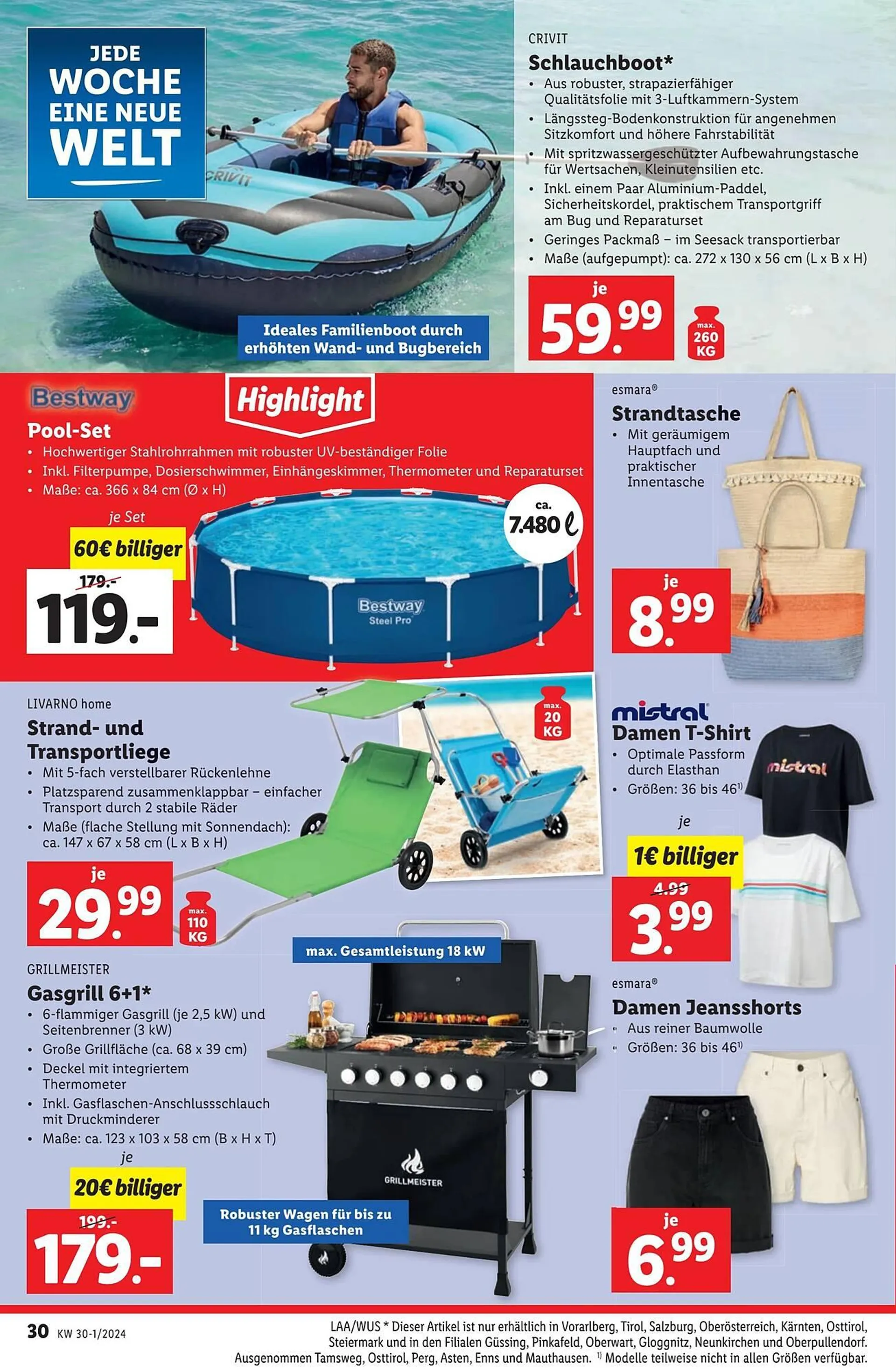 Lidl Flugblatt von 18. Juli bis 24. Juli 2024 - Flugblätt seite  36