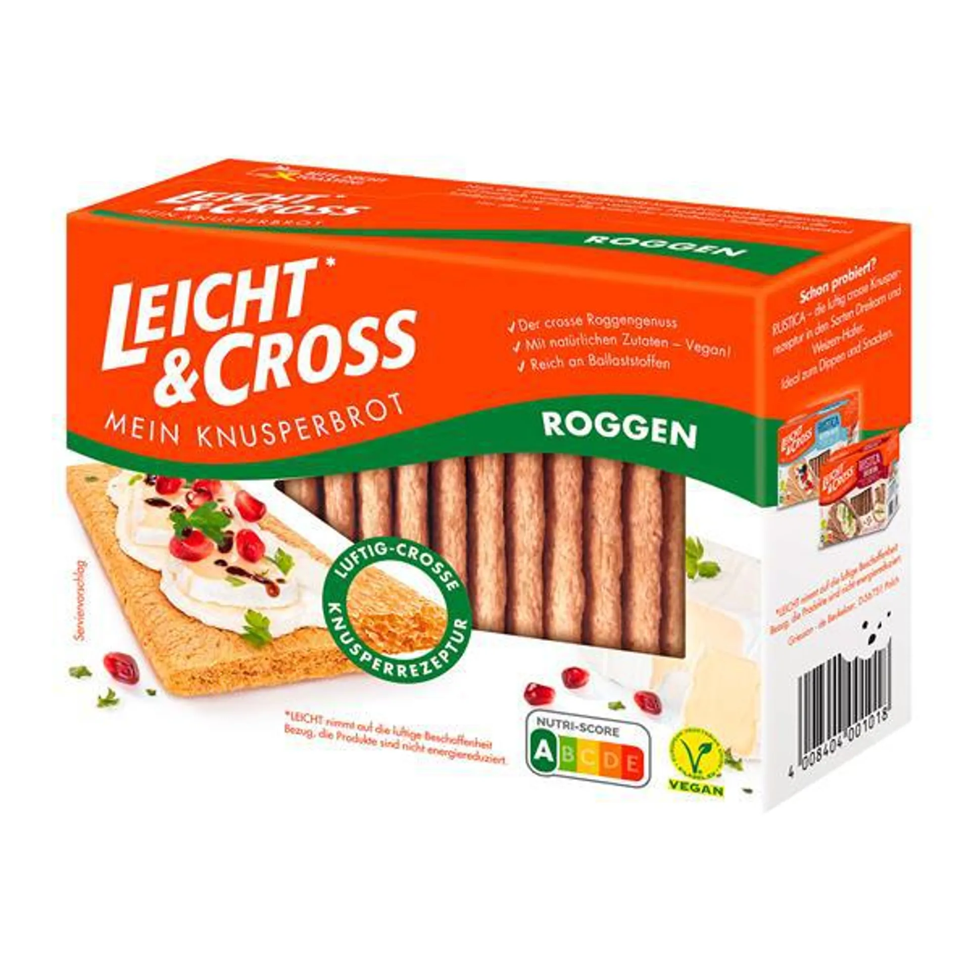 Griesson Leicht & Cross Roggen Knusperbrot