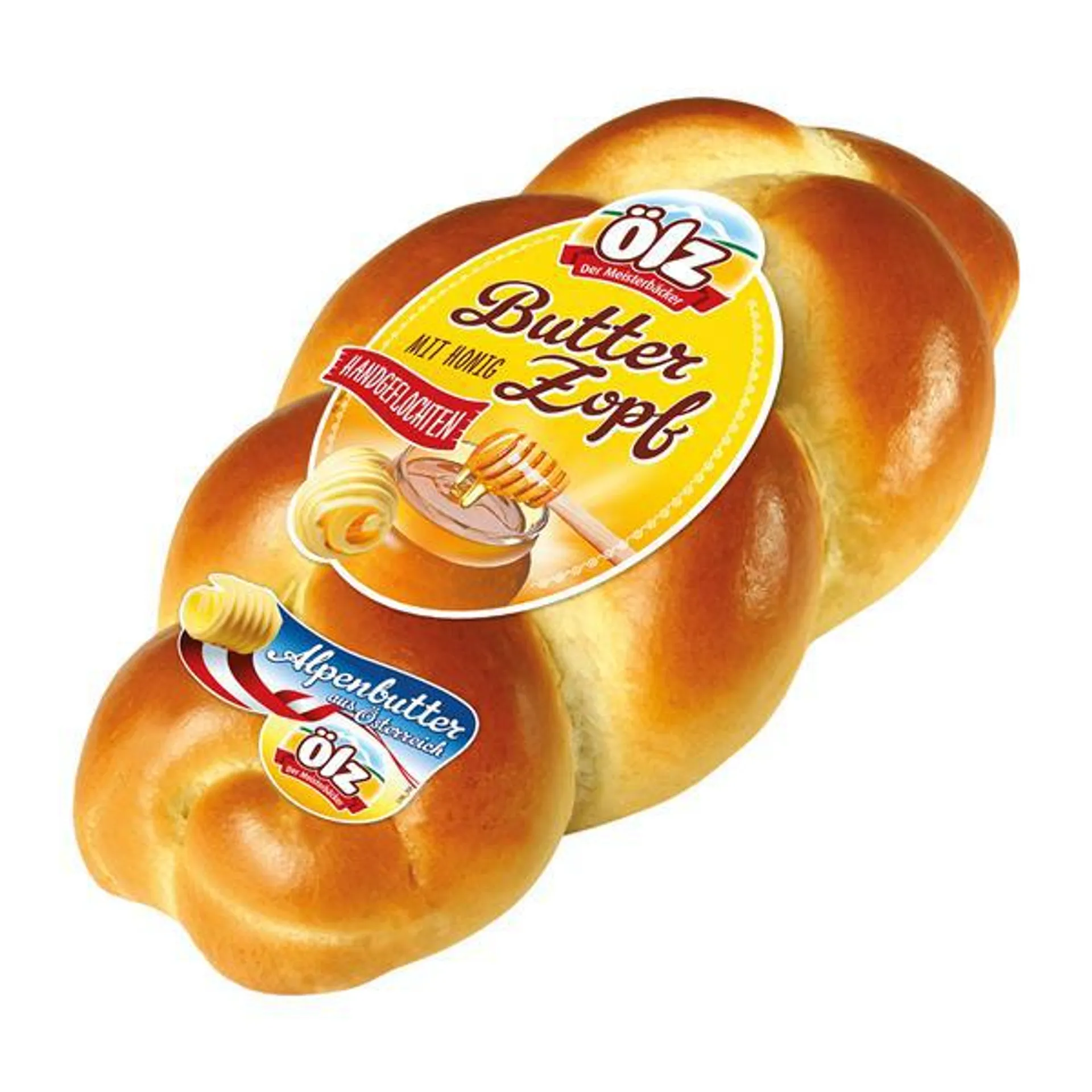 Ölz Butterzopf mit Honig