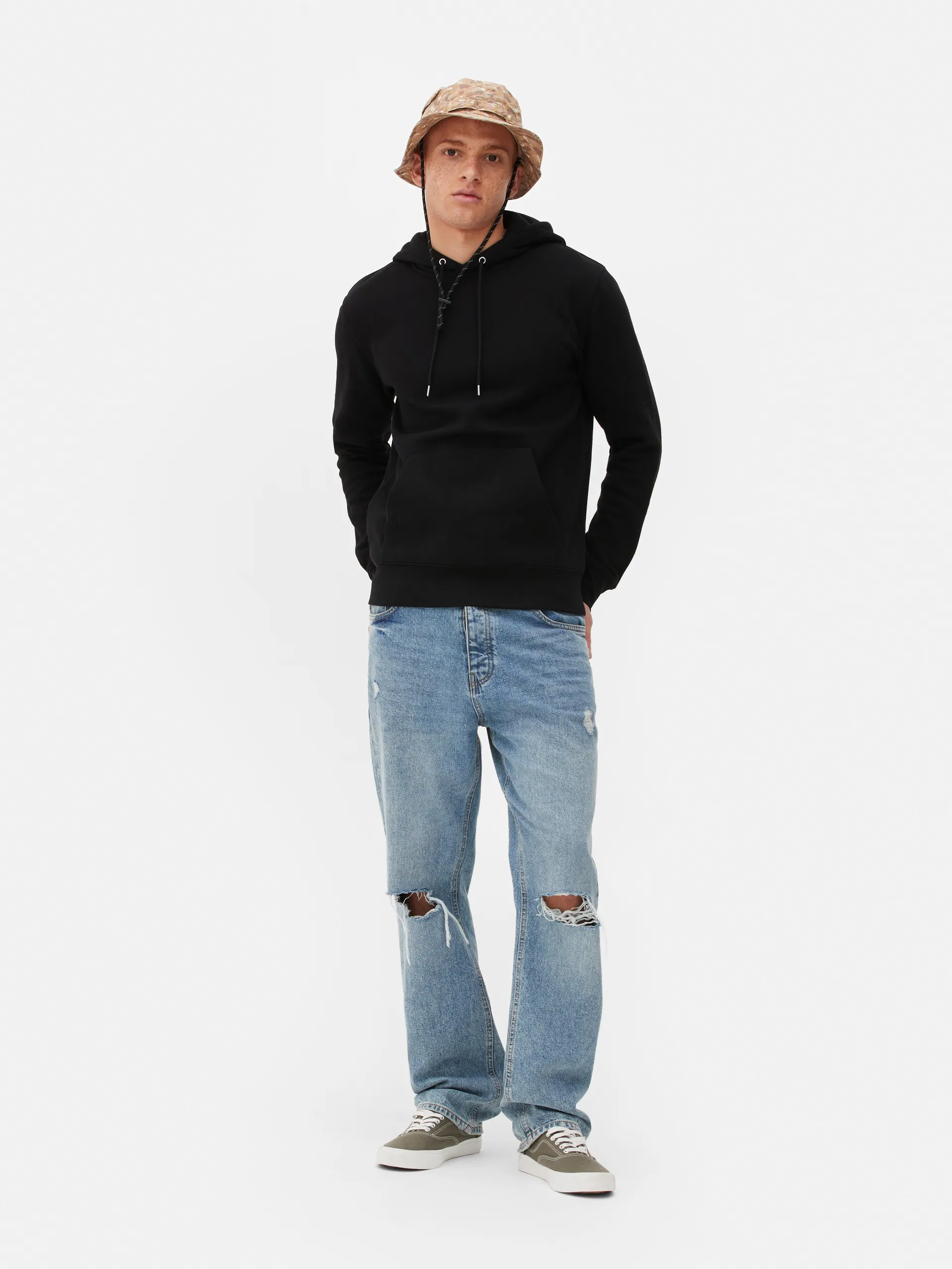 Langarm-Hoodie