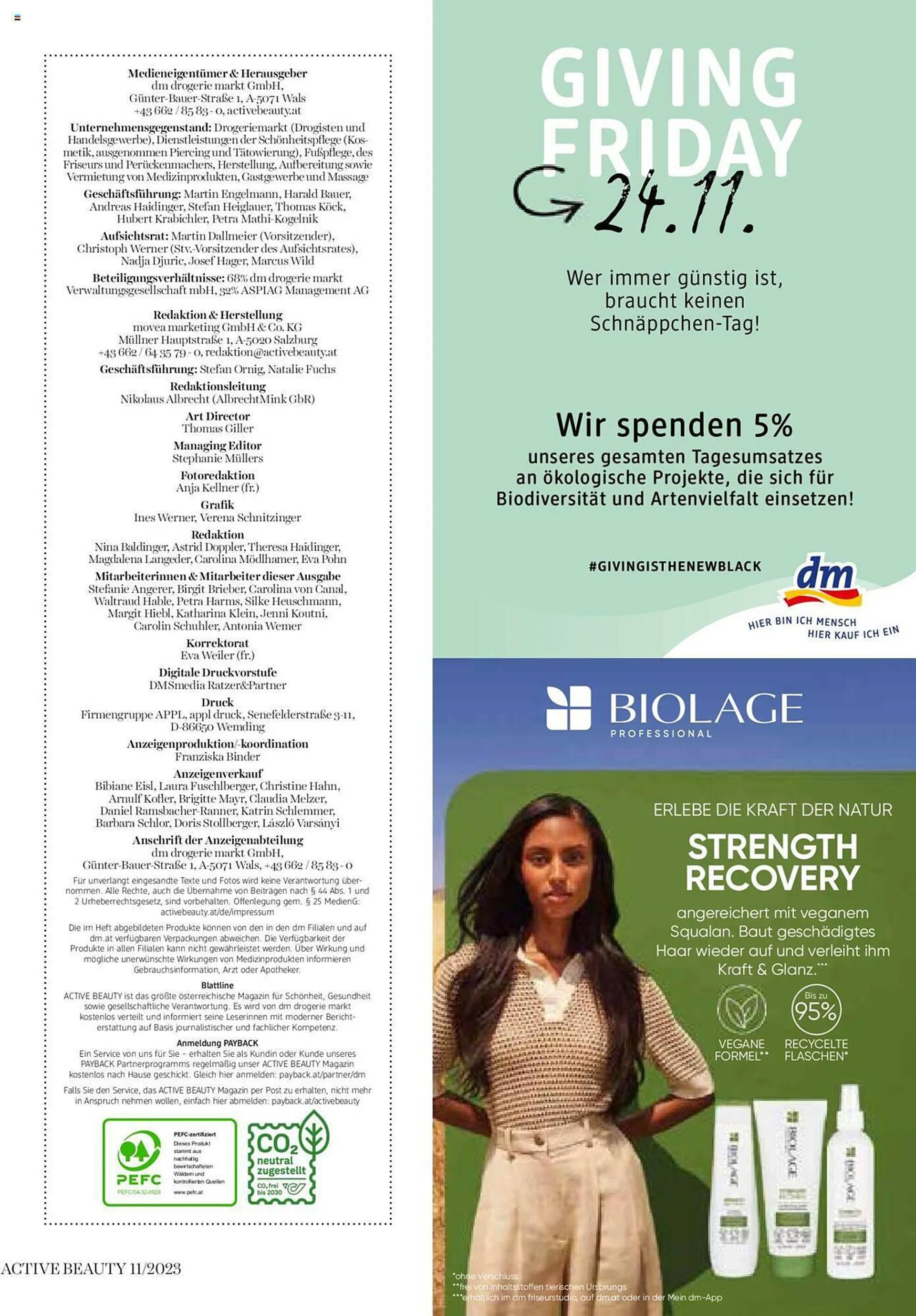 dm Flugblatt von 1. November bis 1. Dezember 2023 - Flugblätt seite  117