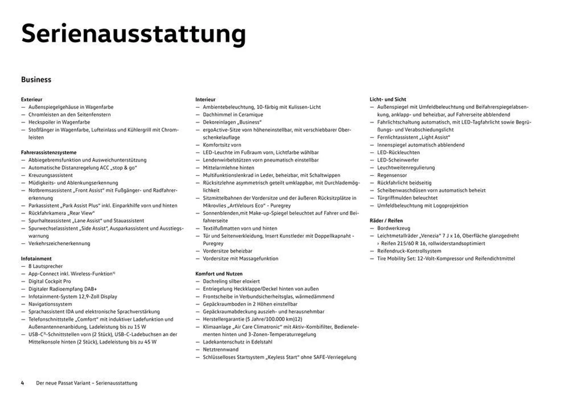 Volkswagen The new Passat  - 4