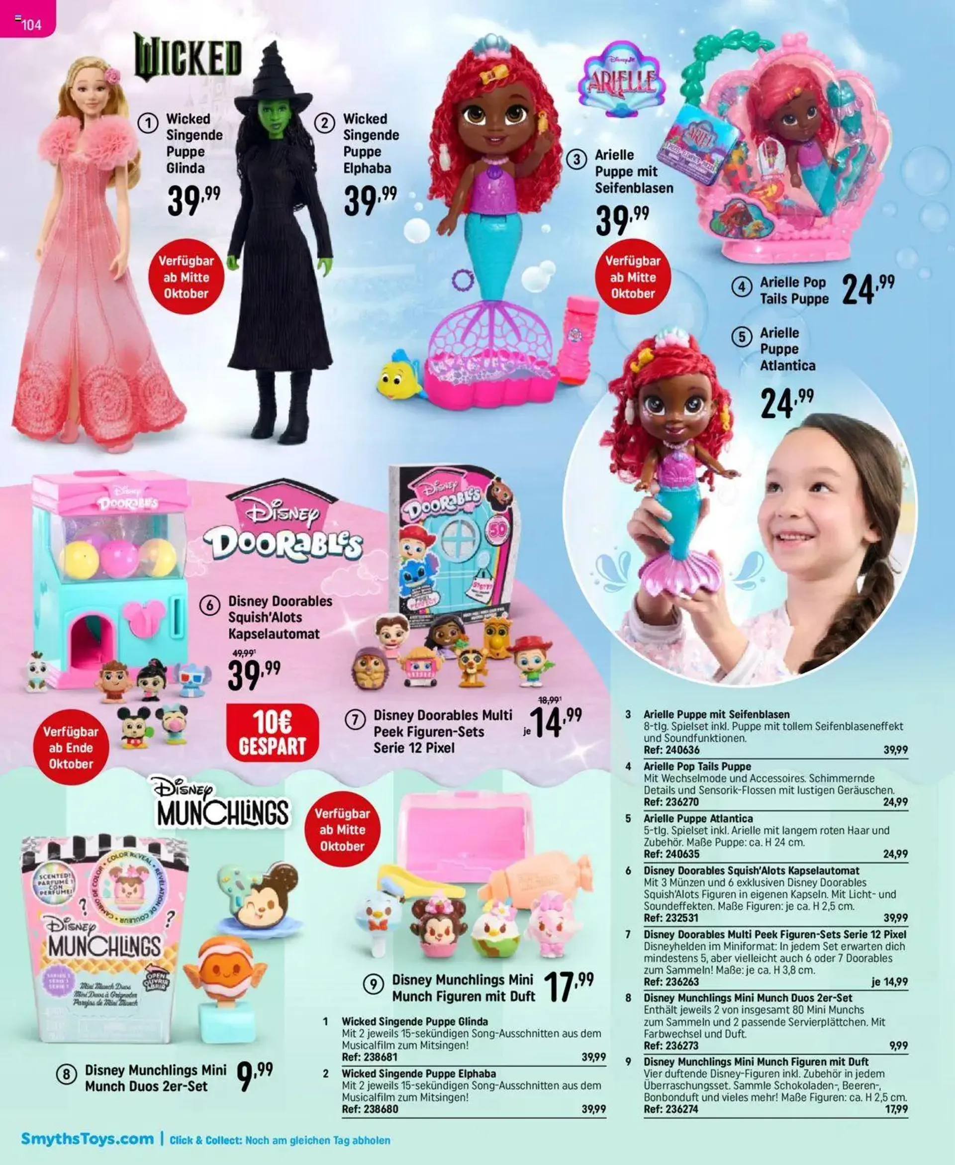 Smyths Toys Angebote von 25. September bis 13. Dezember 2024 - Flugblätt seite  104