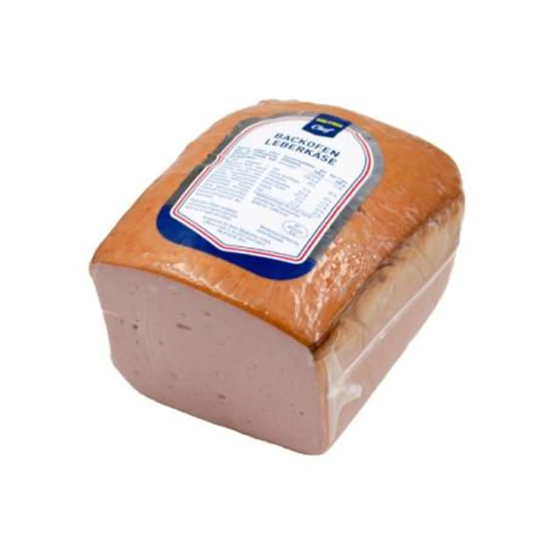 Backofenleberkäse halbes Stück