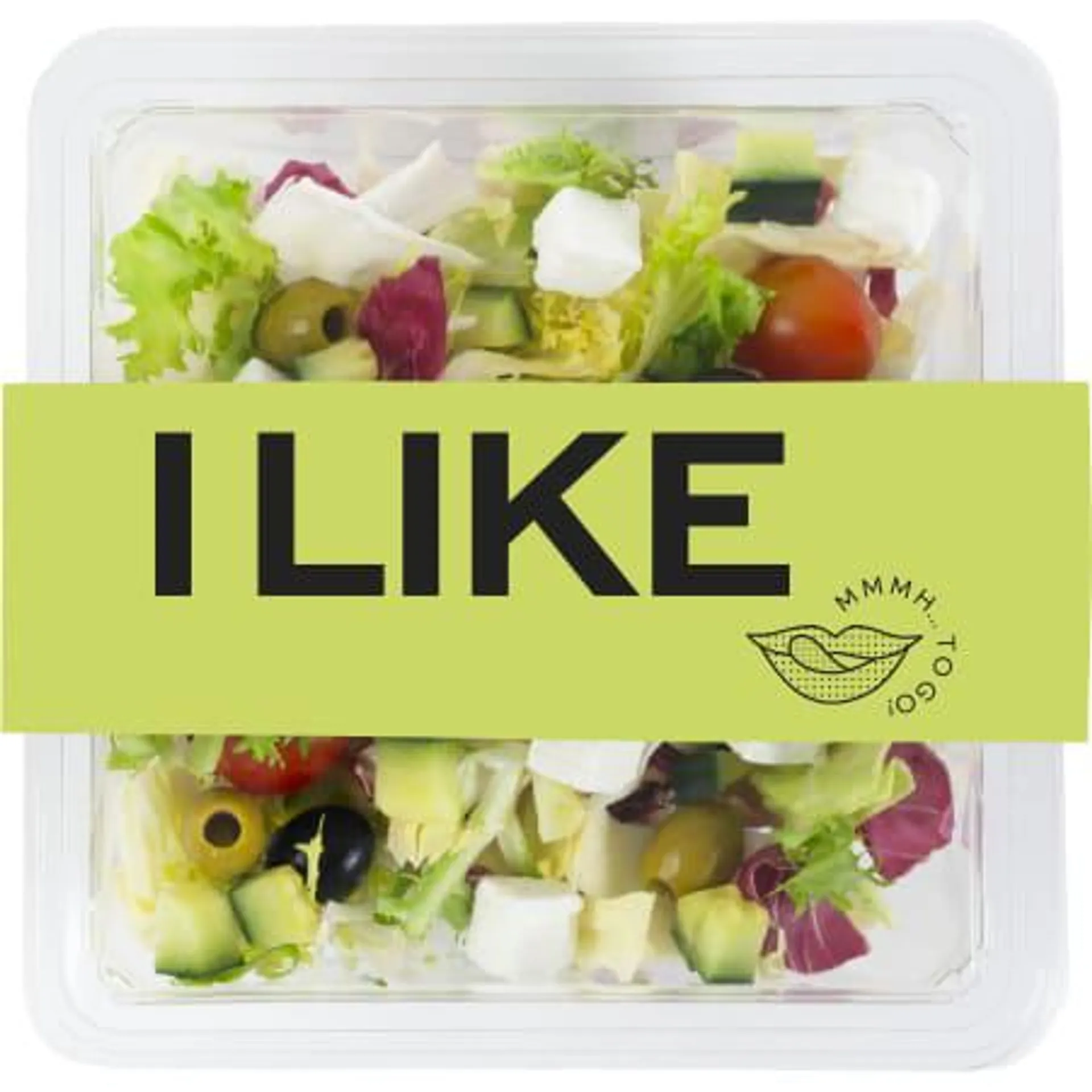 Salat mit Griechischem Topping