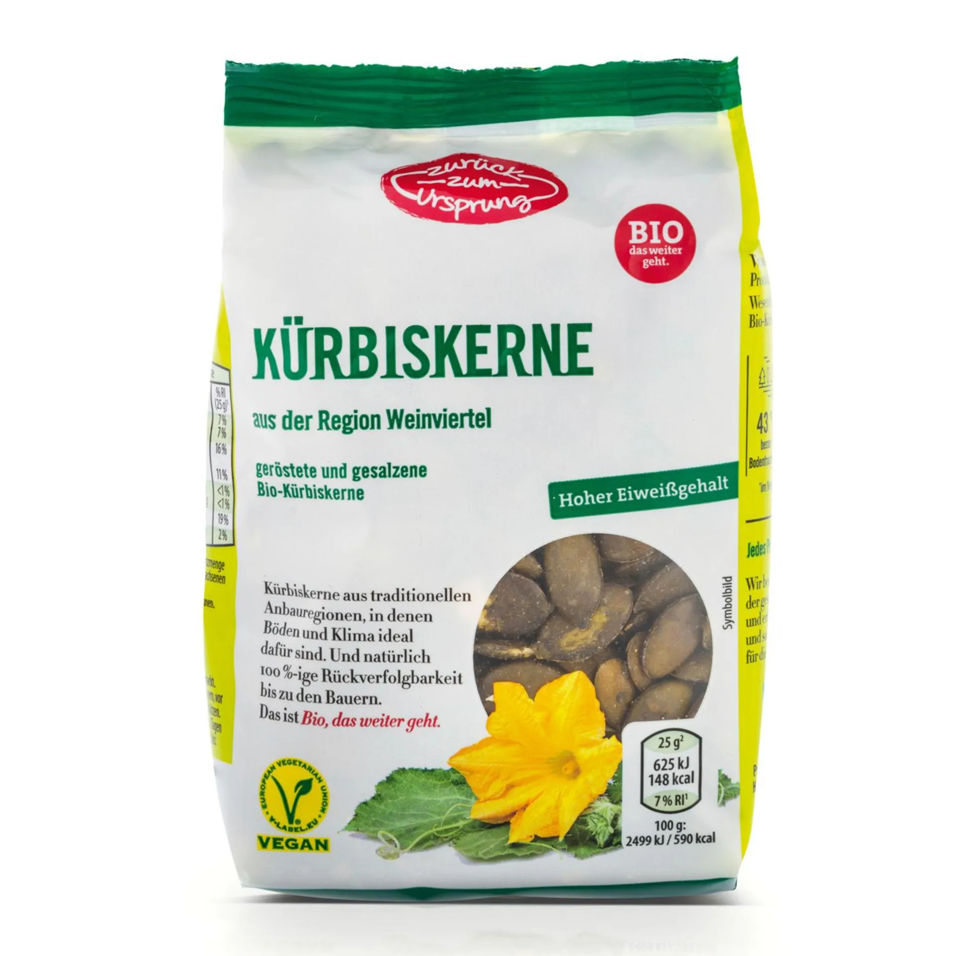 ZURÜCK ZUM URSPRUNG BIO Knabbermix, Kürbiskerne