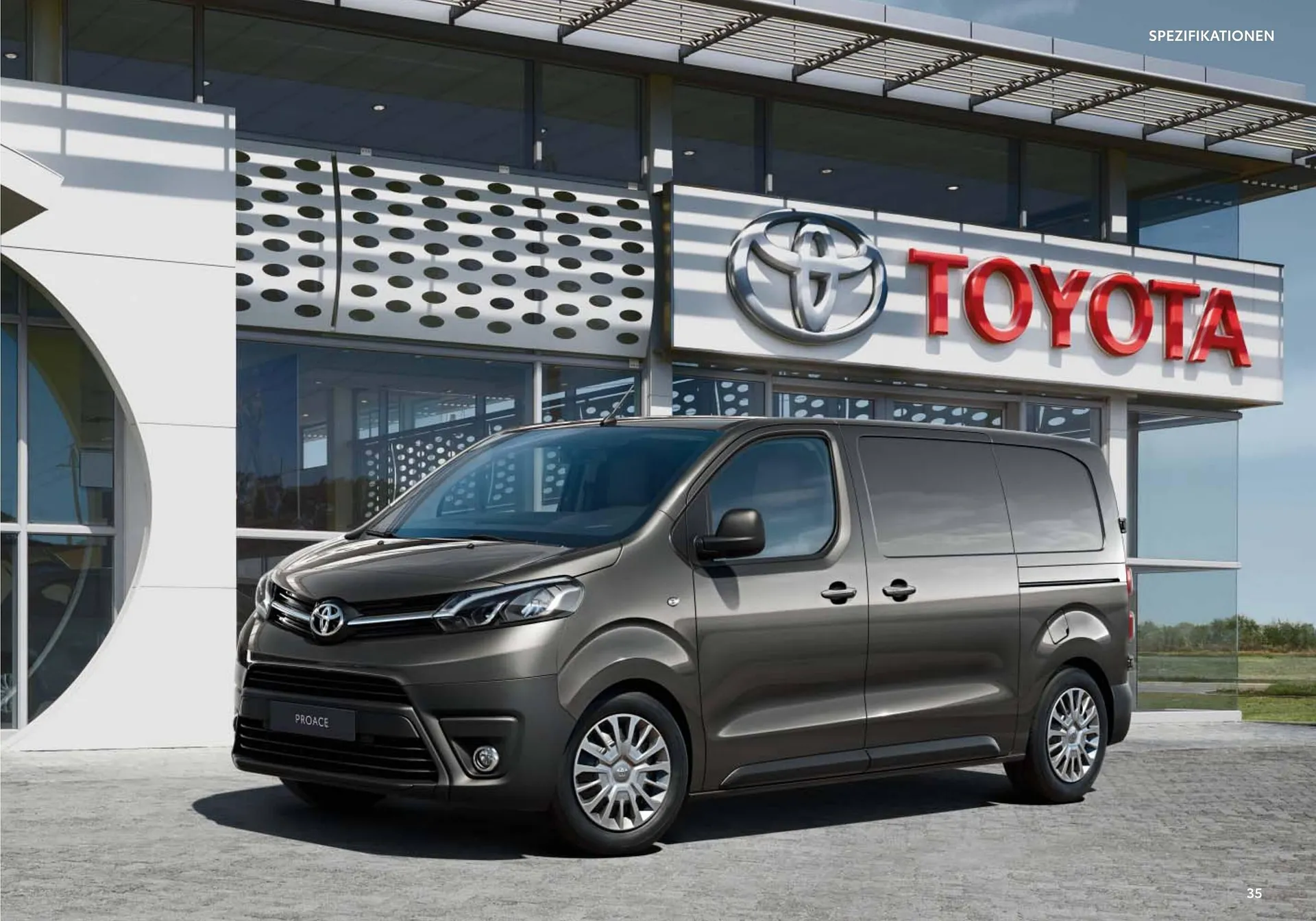 Toyota Proace & Proace Electric Flugblatt von 11. Juli bis 9. Jänner 2025 - Flugblätt seite  35