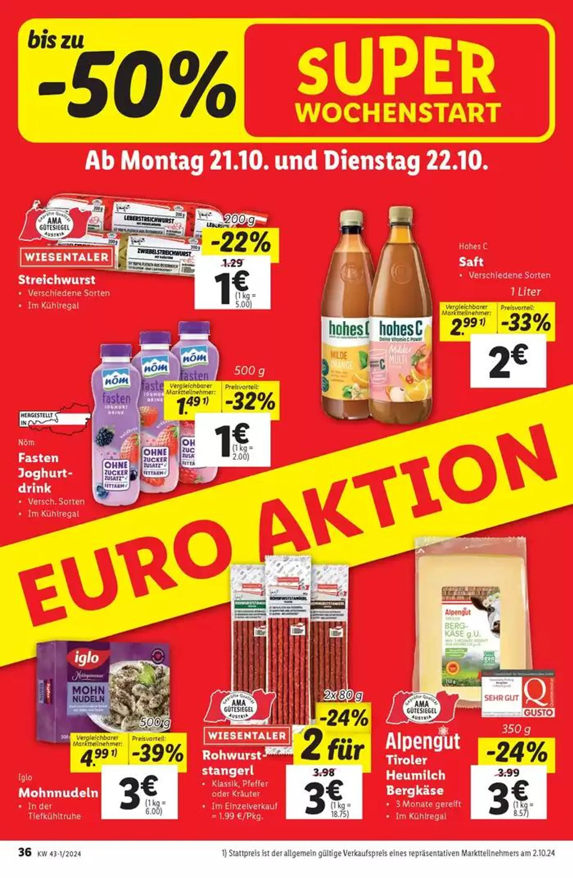 Top-Deals und Rabatte von 17. Oktober bis 23. Oktober 2024 - Flugblätt seite  40