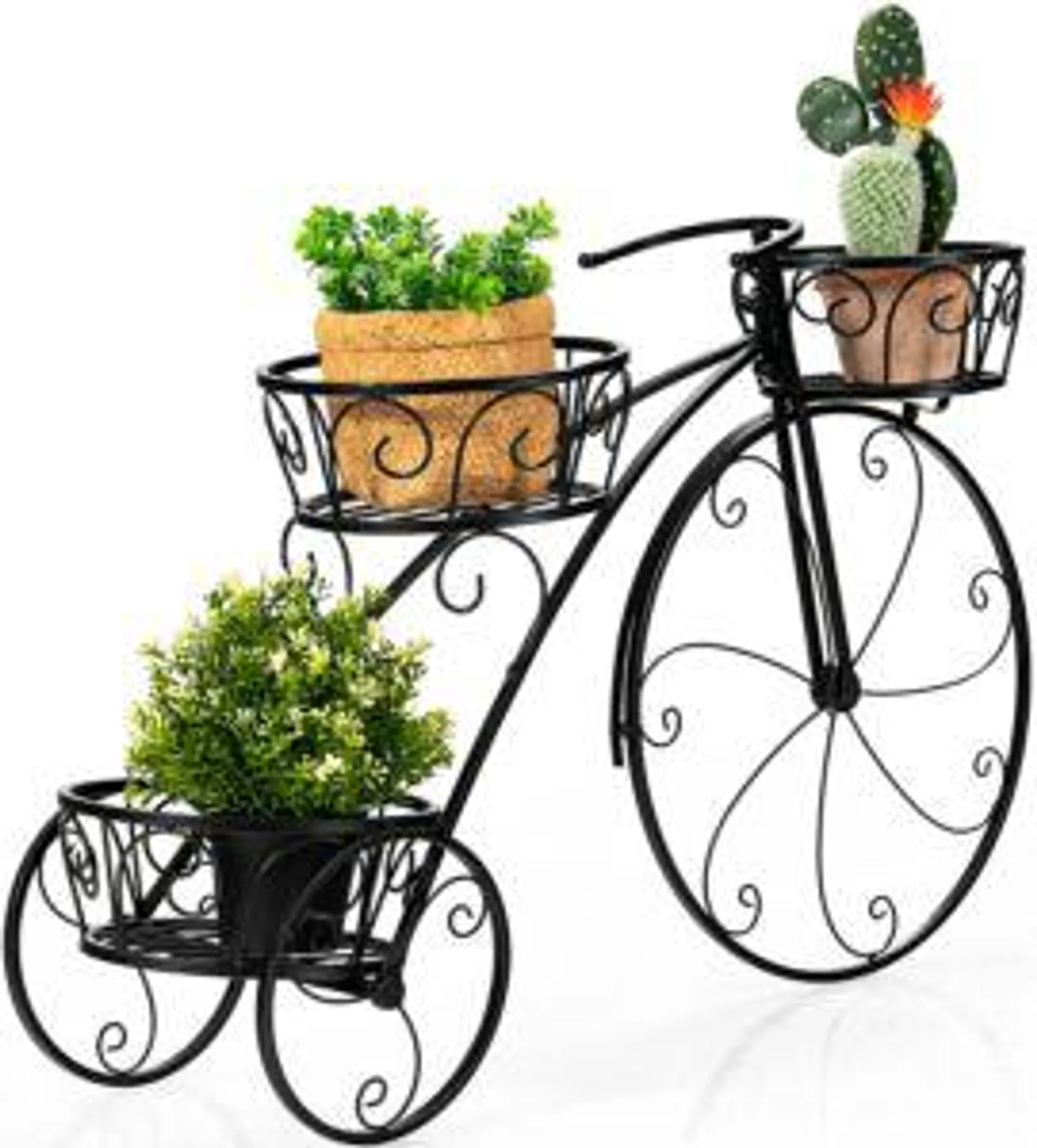 Blumenregal Pflanzenständer Fahrrad