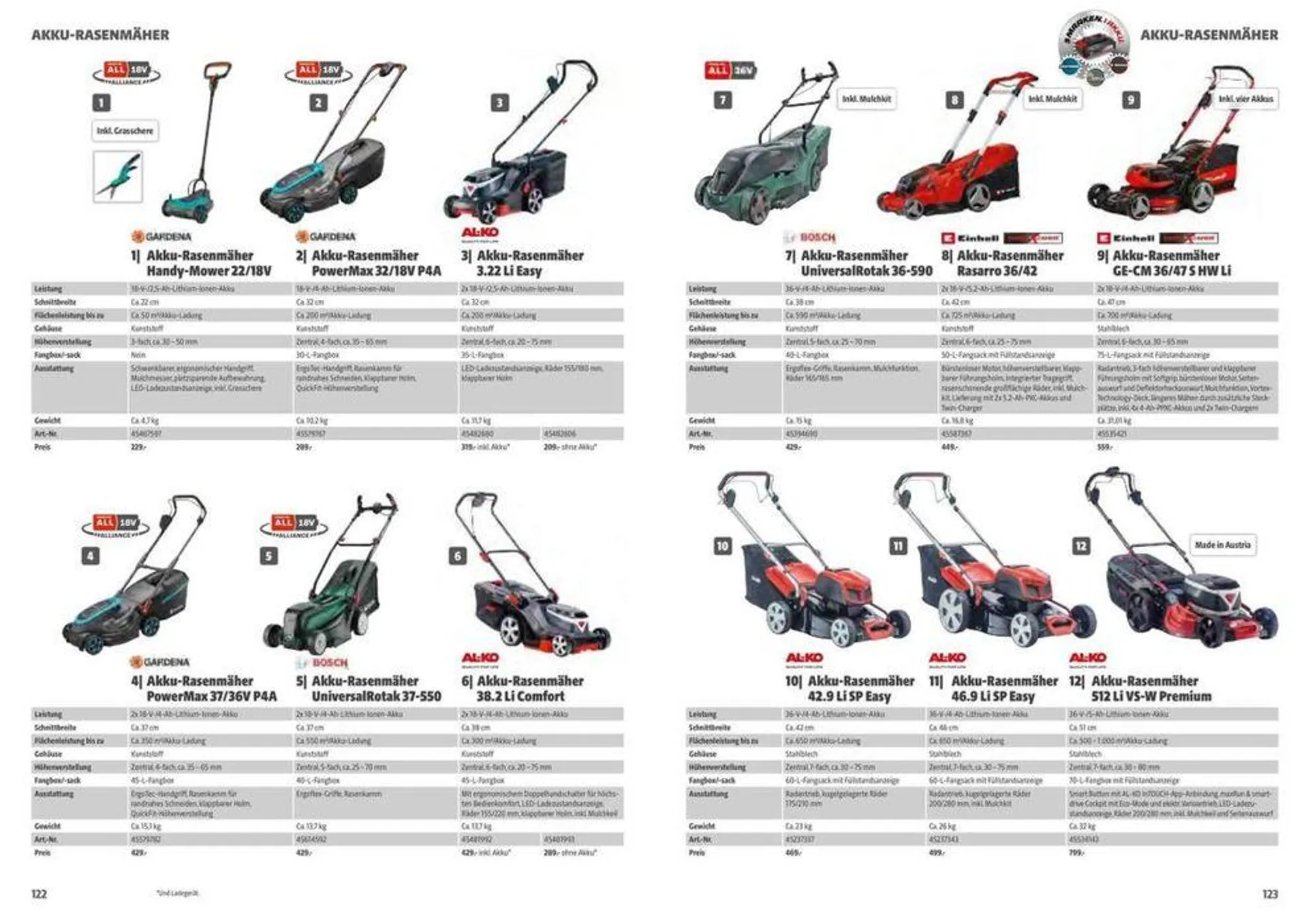 Katalog 2024 GARTENJAHR von 4. März bis 31. Dezember 2024 - Flugblätt seite  113