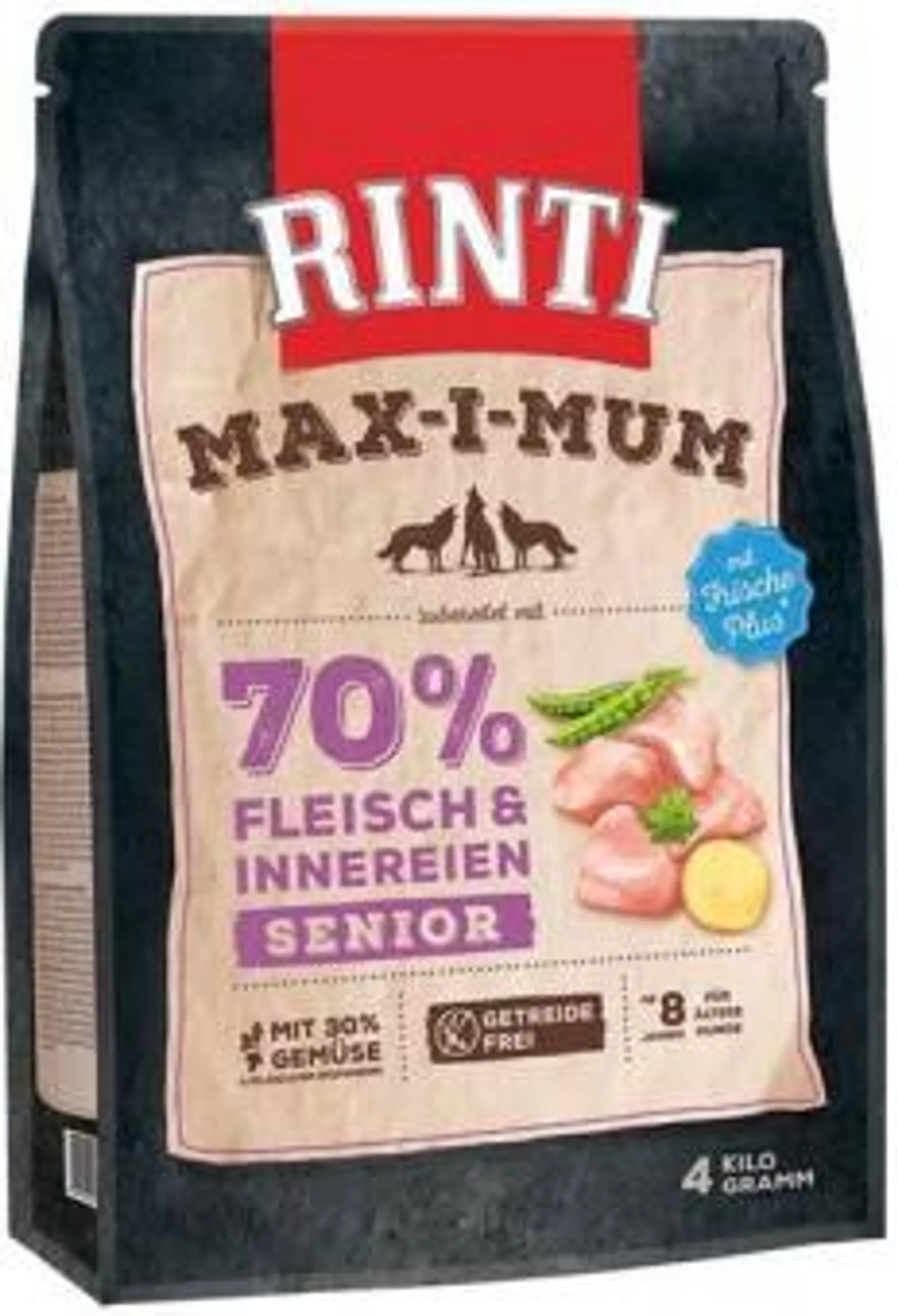 RINTI Max-i-mum Senior 4kg mit Huhn