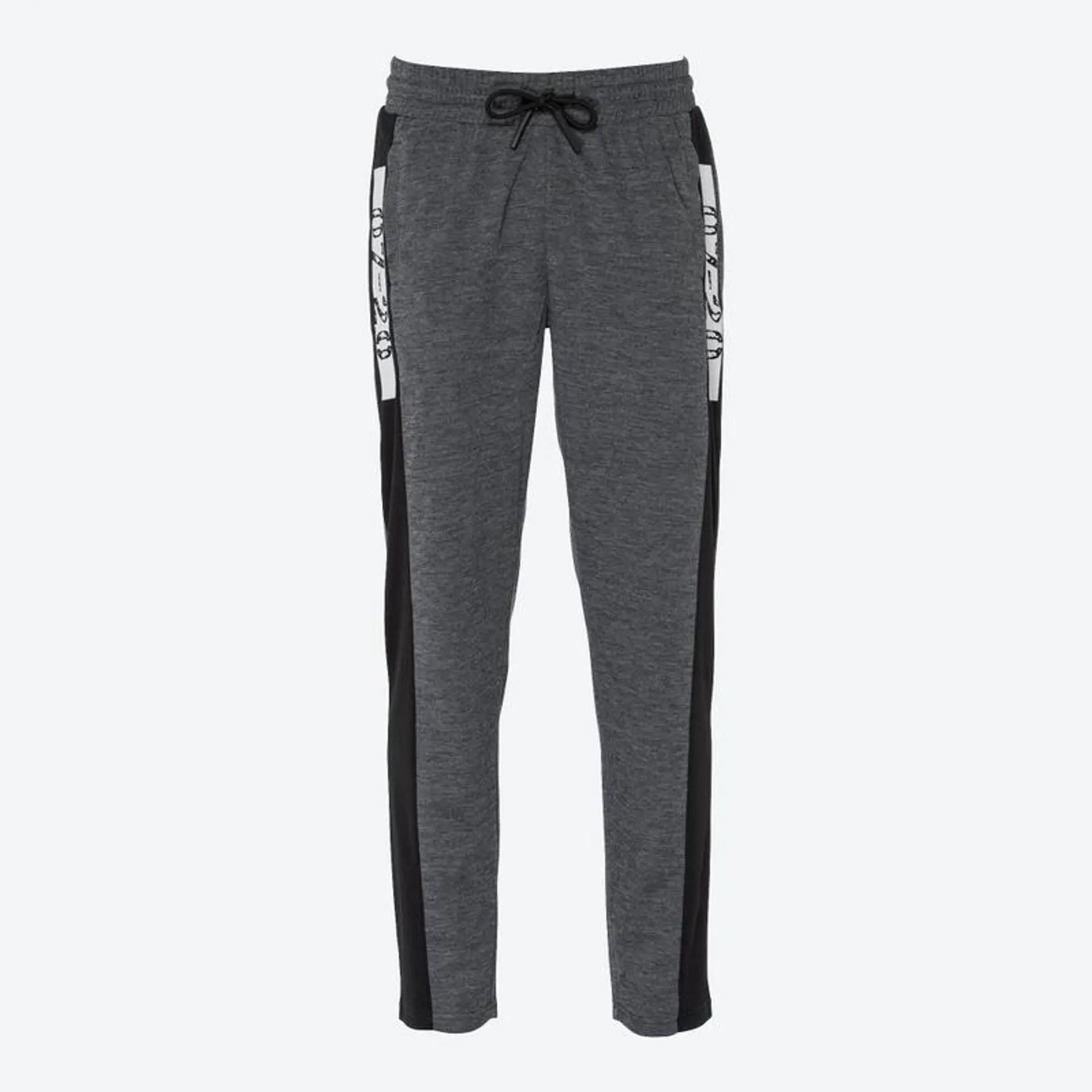 Herren-Sweat-Hose mit Mesh-Einsätzen