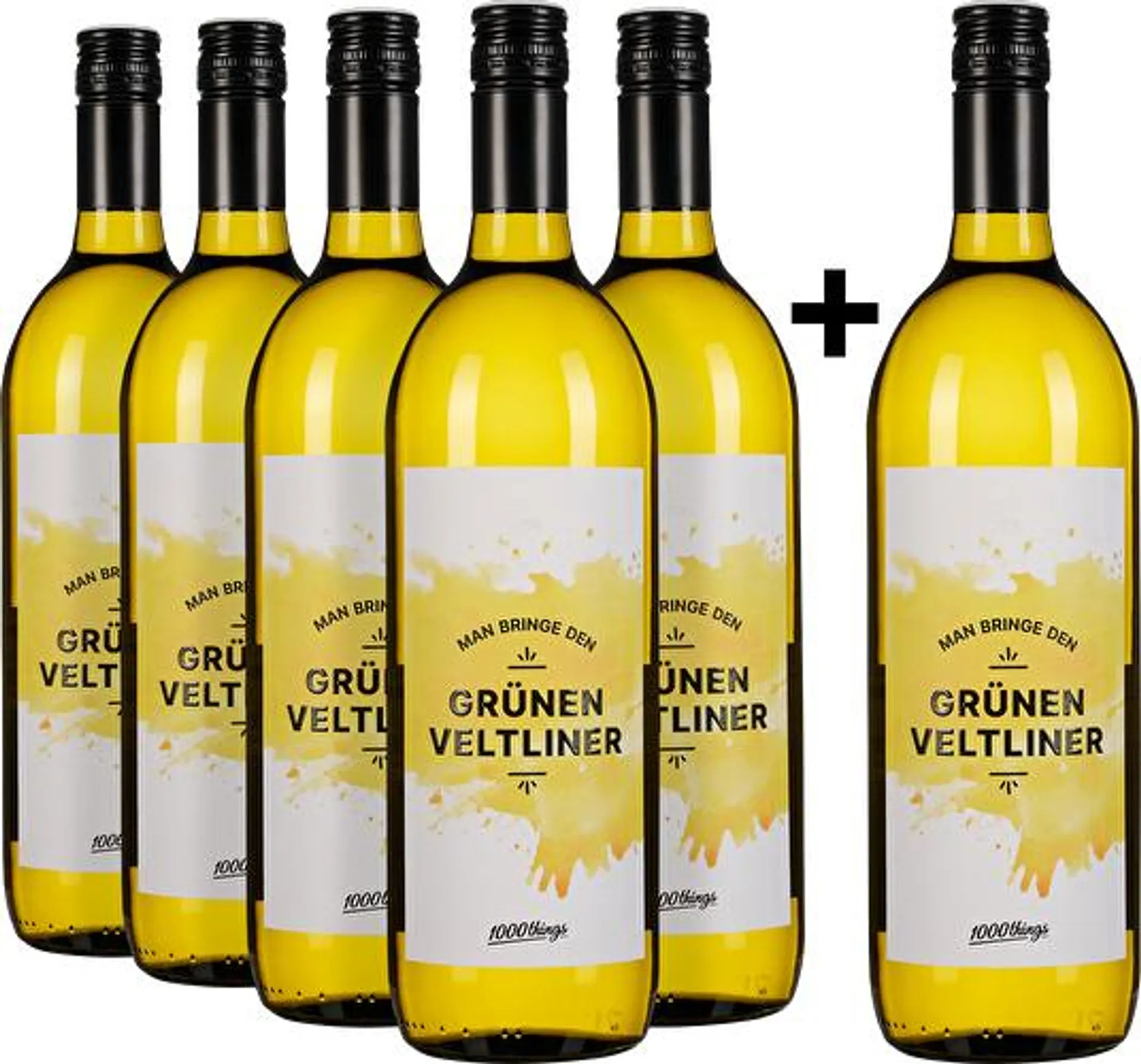 5+1-Set: Man bringe den Grünen Veltliner 1 Liter 2022