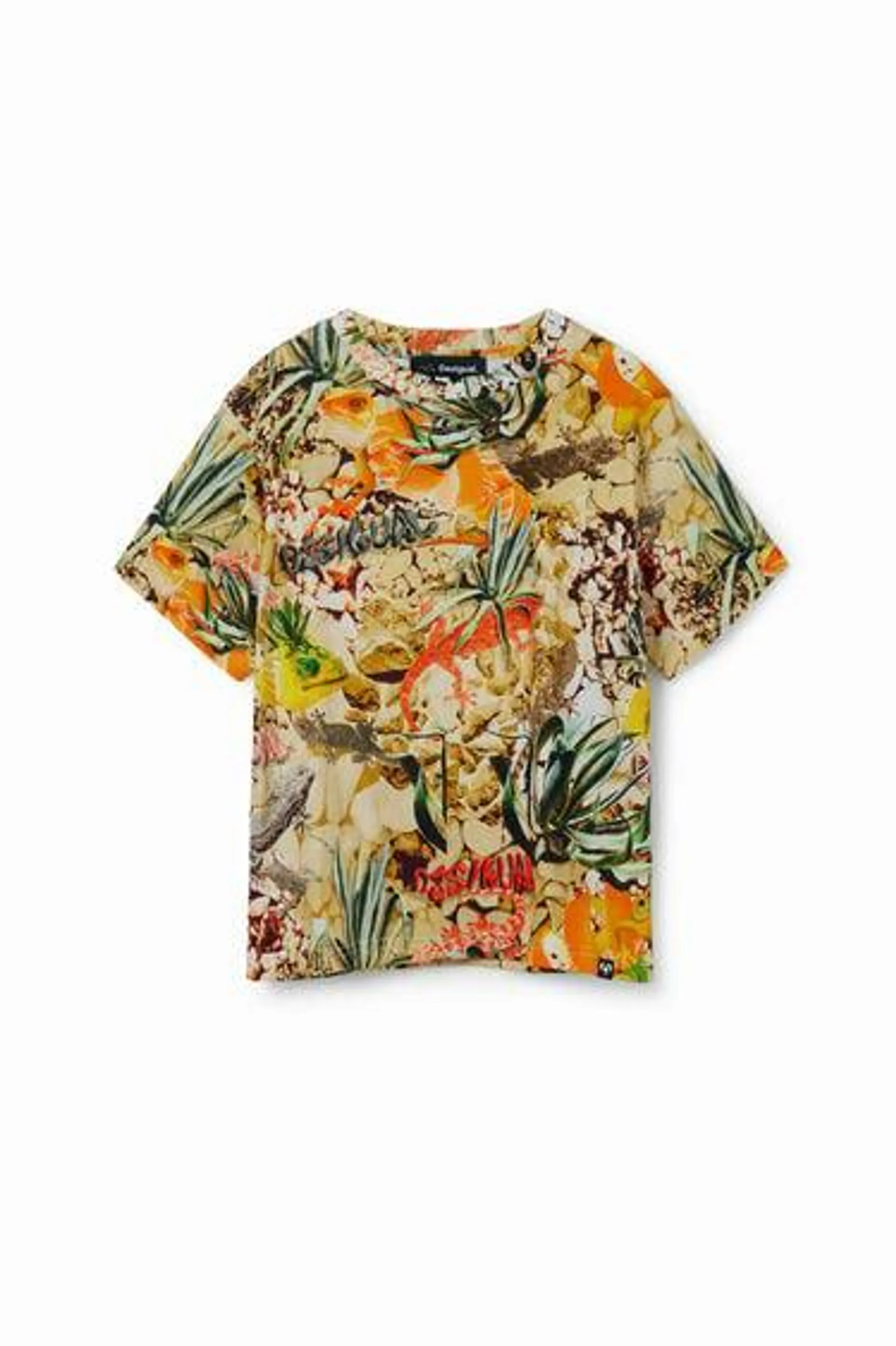 T-Shirt Collage Camouflage