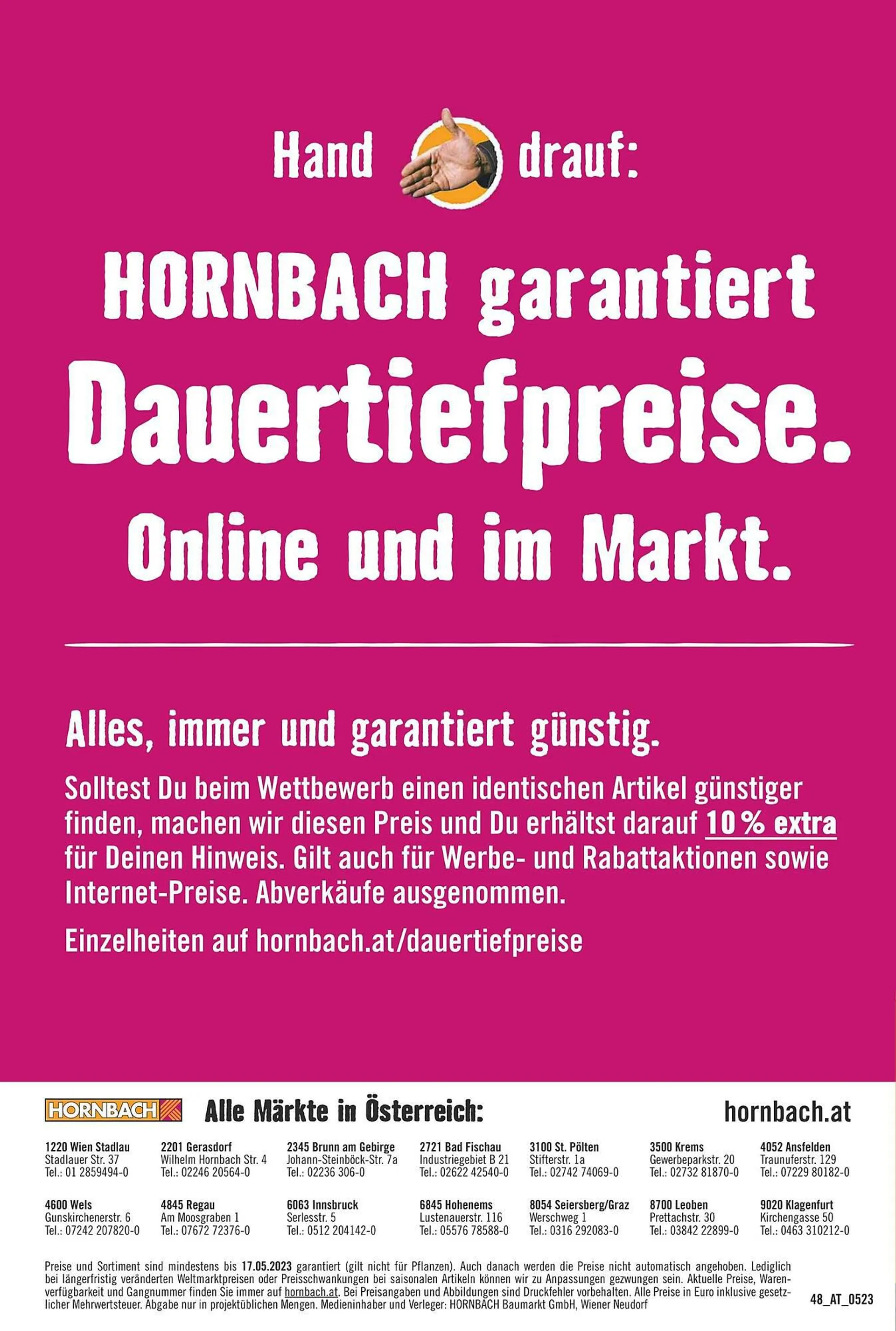 Hornbach Flugblatt - 48