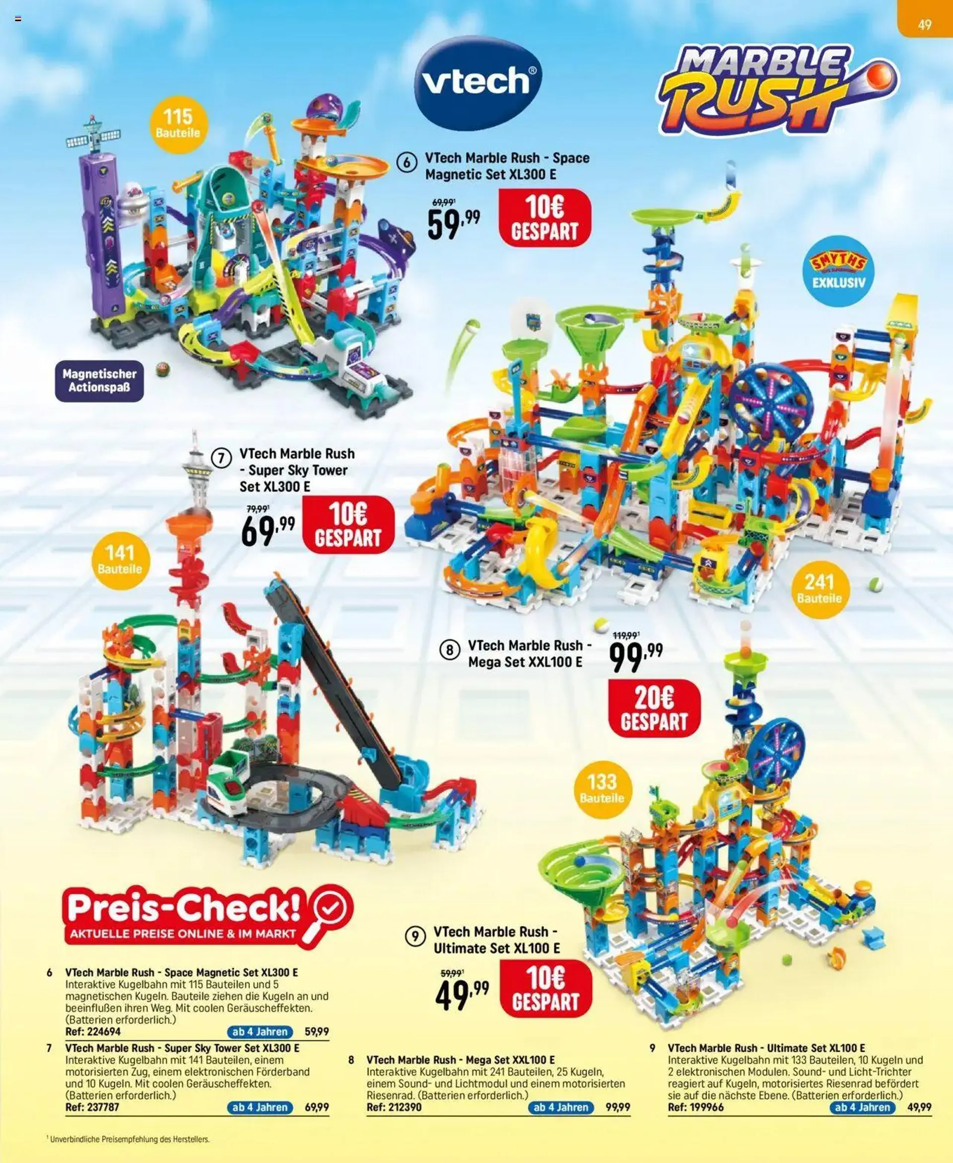 Smyths Toys Angebote von 25. September bis 13. Dezember 2024 - Flugblätt seite  49