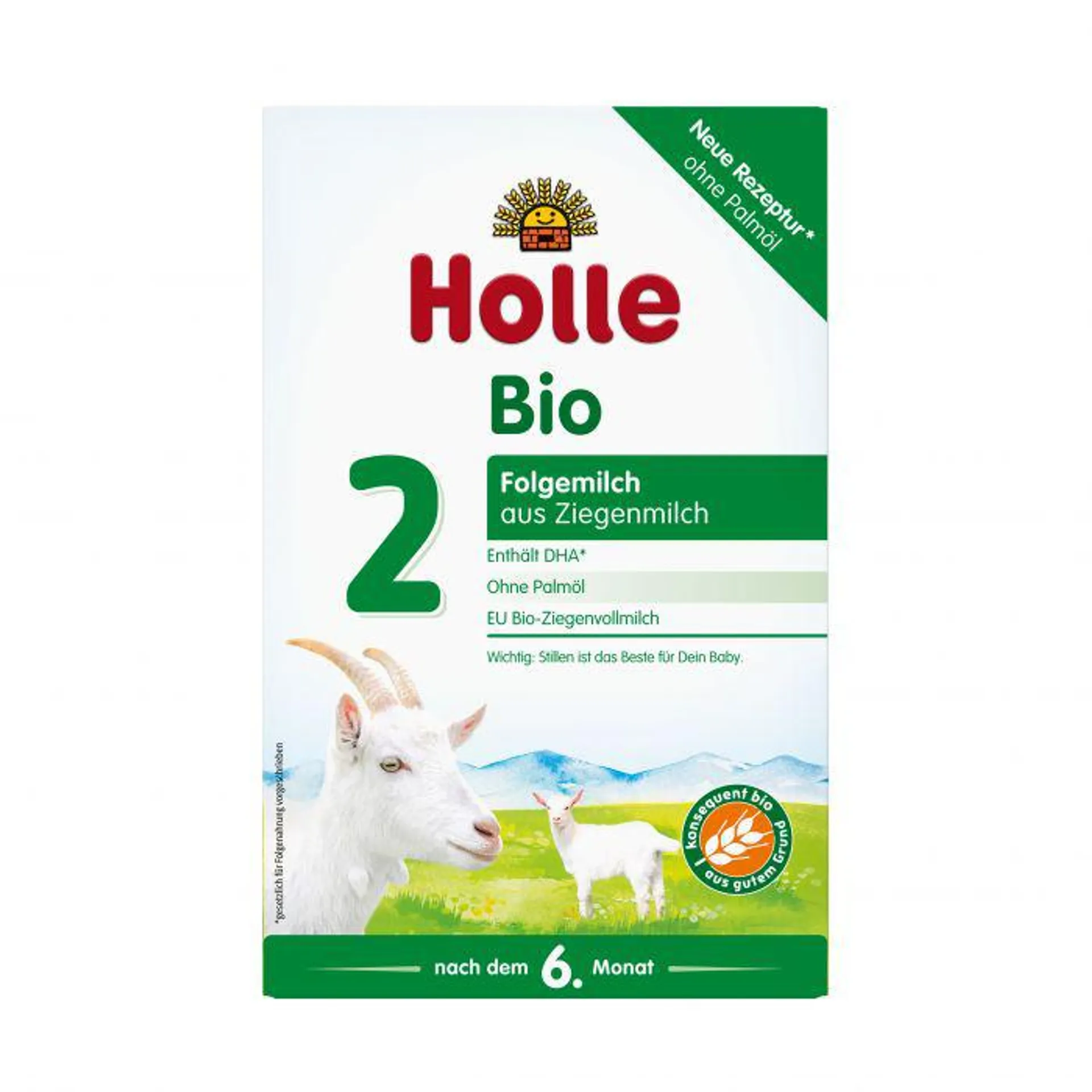 Holle Bio-Folgemilch 2 aus Ziegenmilch 400g