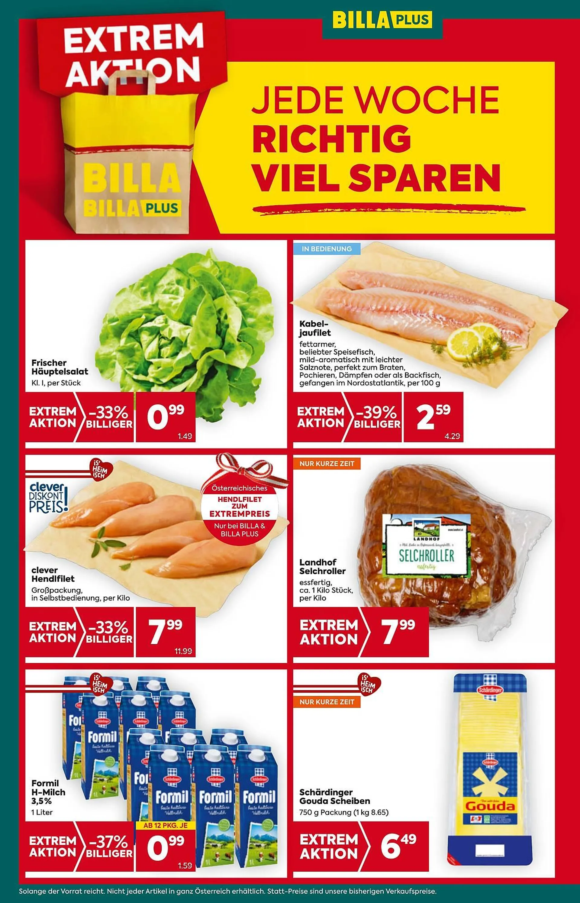 Billa Flugblatt von 6. Februar bis 12. Februar 2025 - Flugblätt seite  4