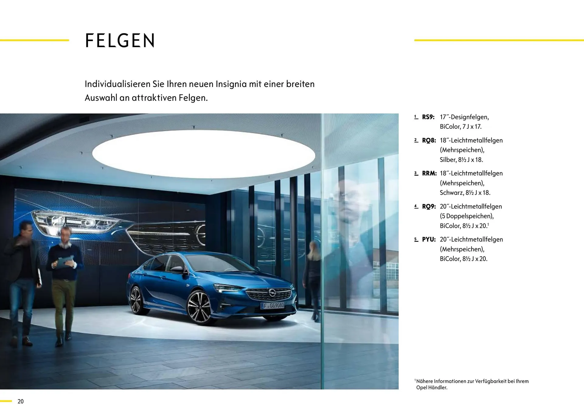 Opel Insignia Flugblatt von 16. Mai bis 15. Mai 2025 - Flugblätt seite  20