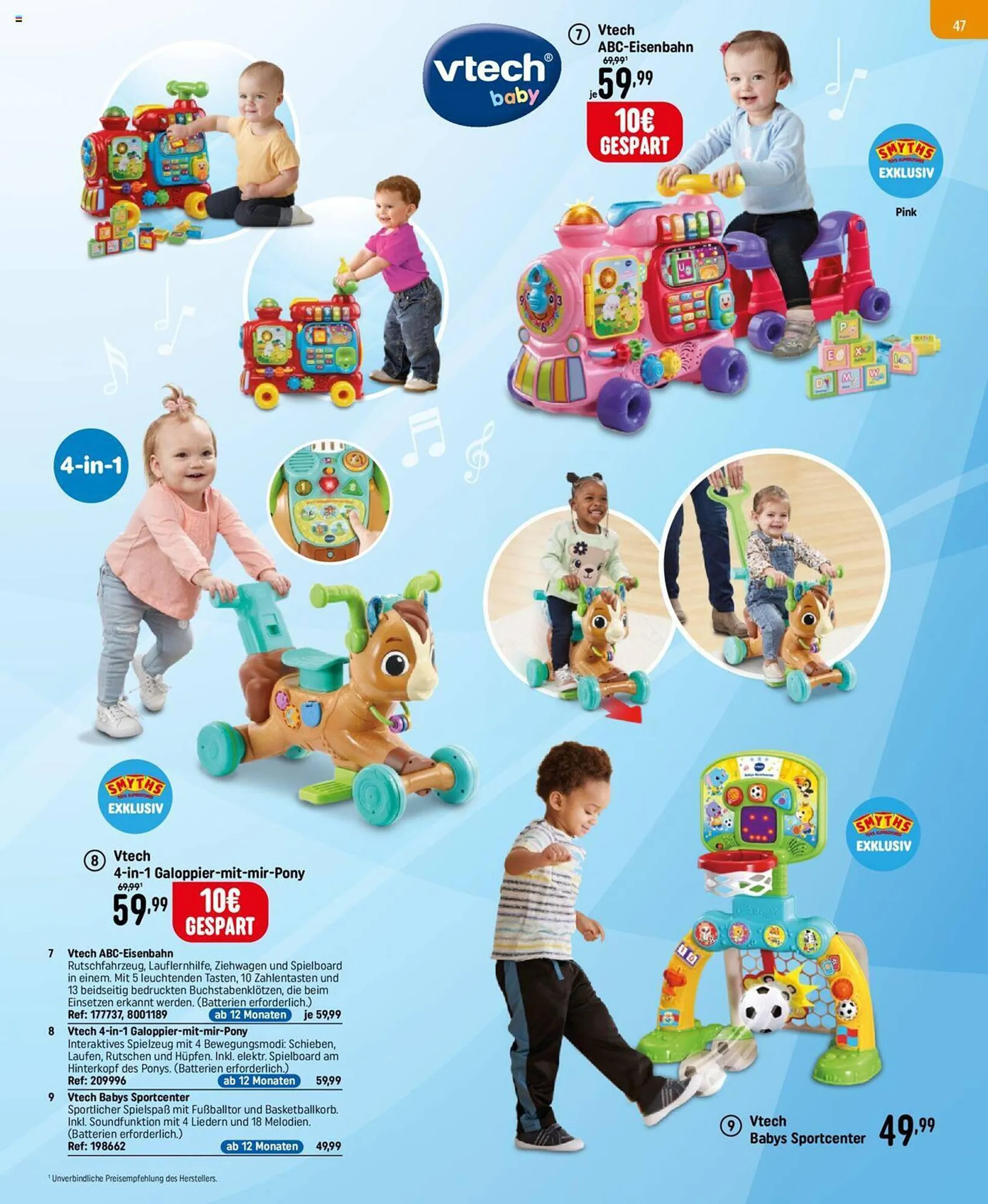 Smyths Toys Flugblatt von 29. September bis 14. Dezember 2023 - Flugblätt seite  47